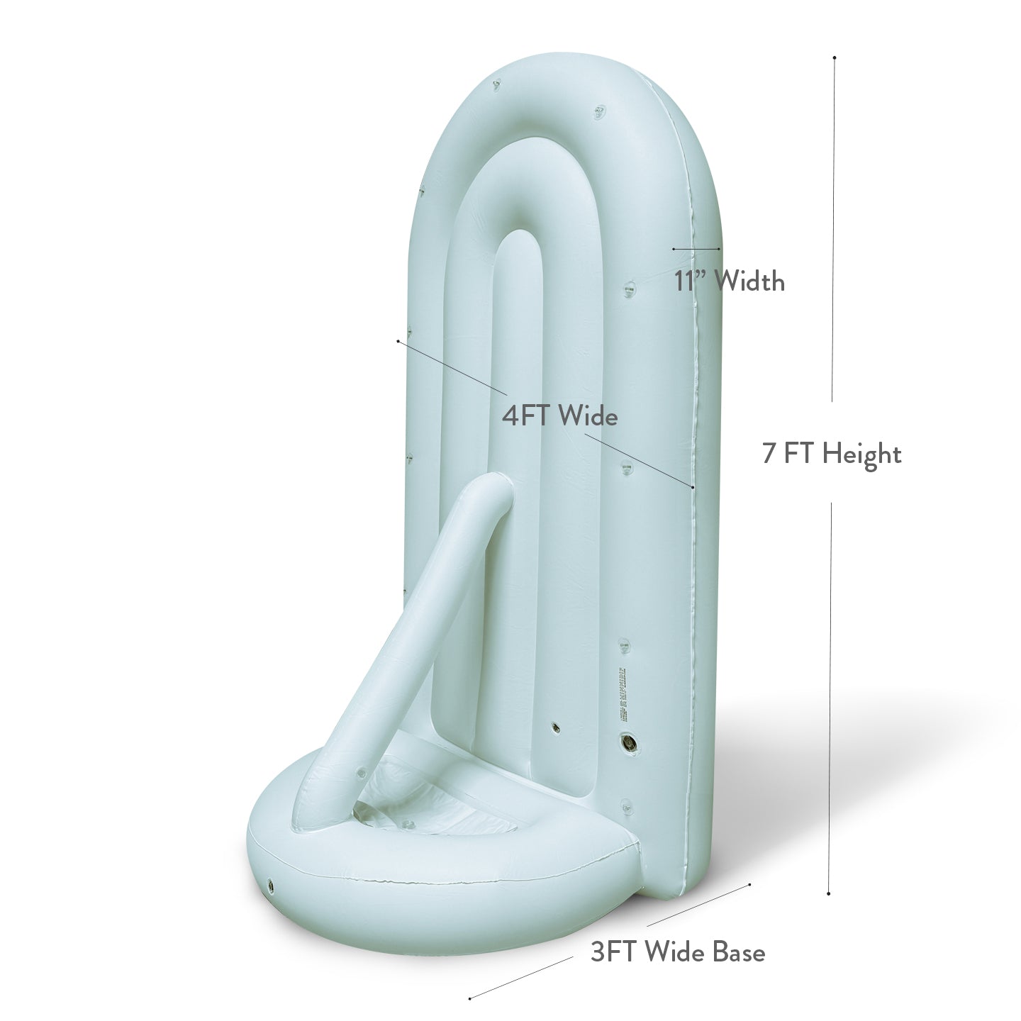 SHIPS NOW • Balloon Garland: Fluted Display Arch Set in Sky (Matte) • FINAL SALE
