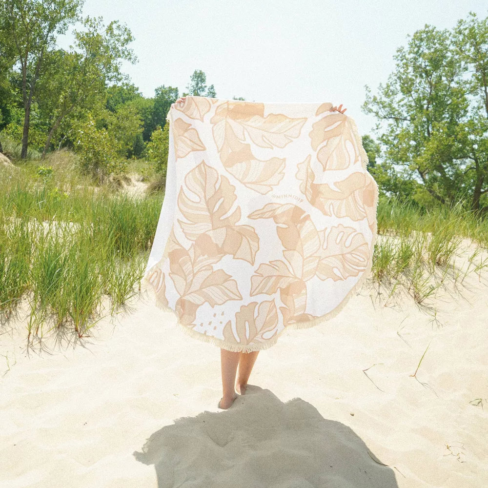 MINNIDIP Towel - Rattan Palms