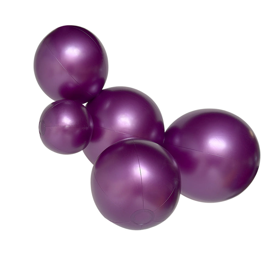 SHIPS NOW • Balloon Garland: 5-Cluster in Amethyst (Pearl) • FINAL SALE
