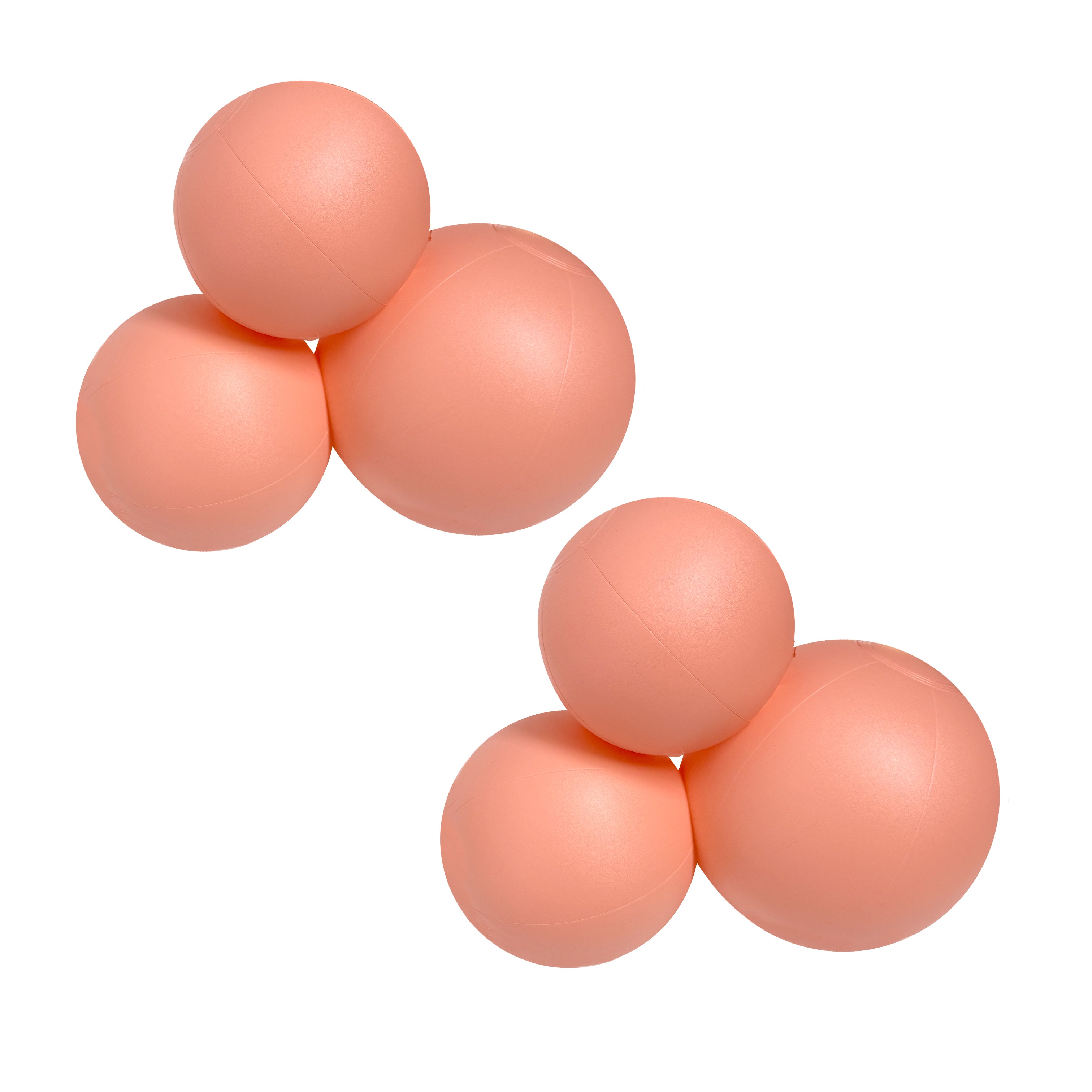SHIPS NOW • Balloon Garland: 3-Cluster 2-Pack in Melon (Matte) • FINAL SALE