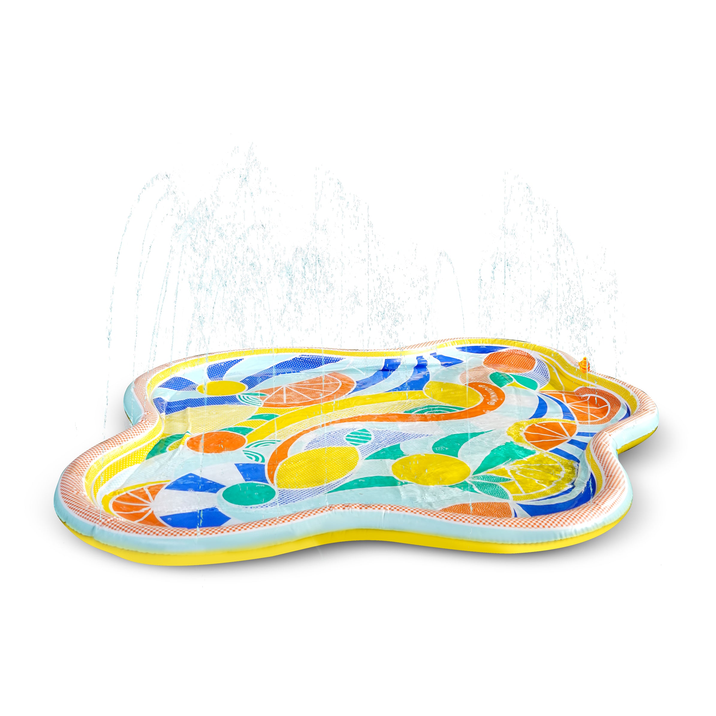 Minnidip Tufted newest Pool Watercolor Swirl