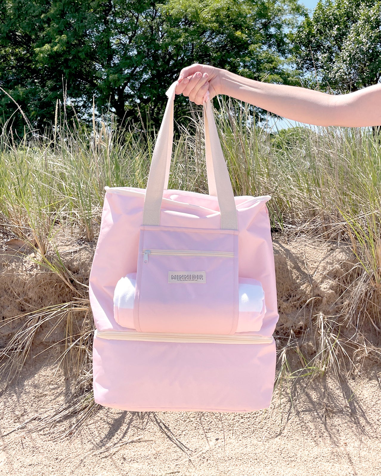 the BLUSH Cooler Tote