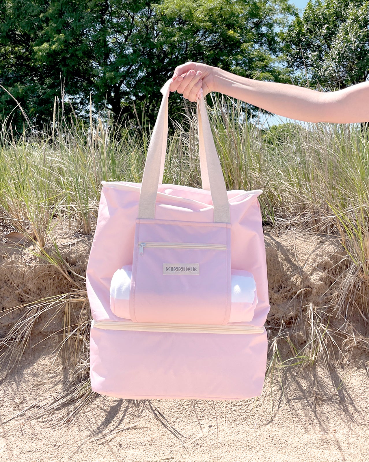 the BLUSH Cooler Tote