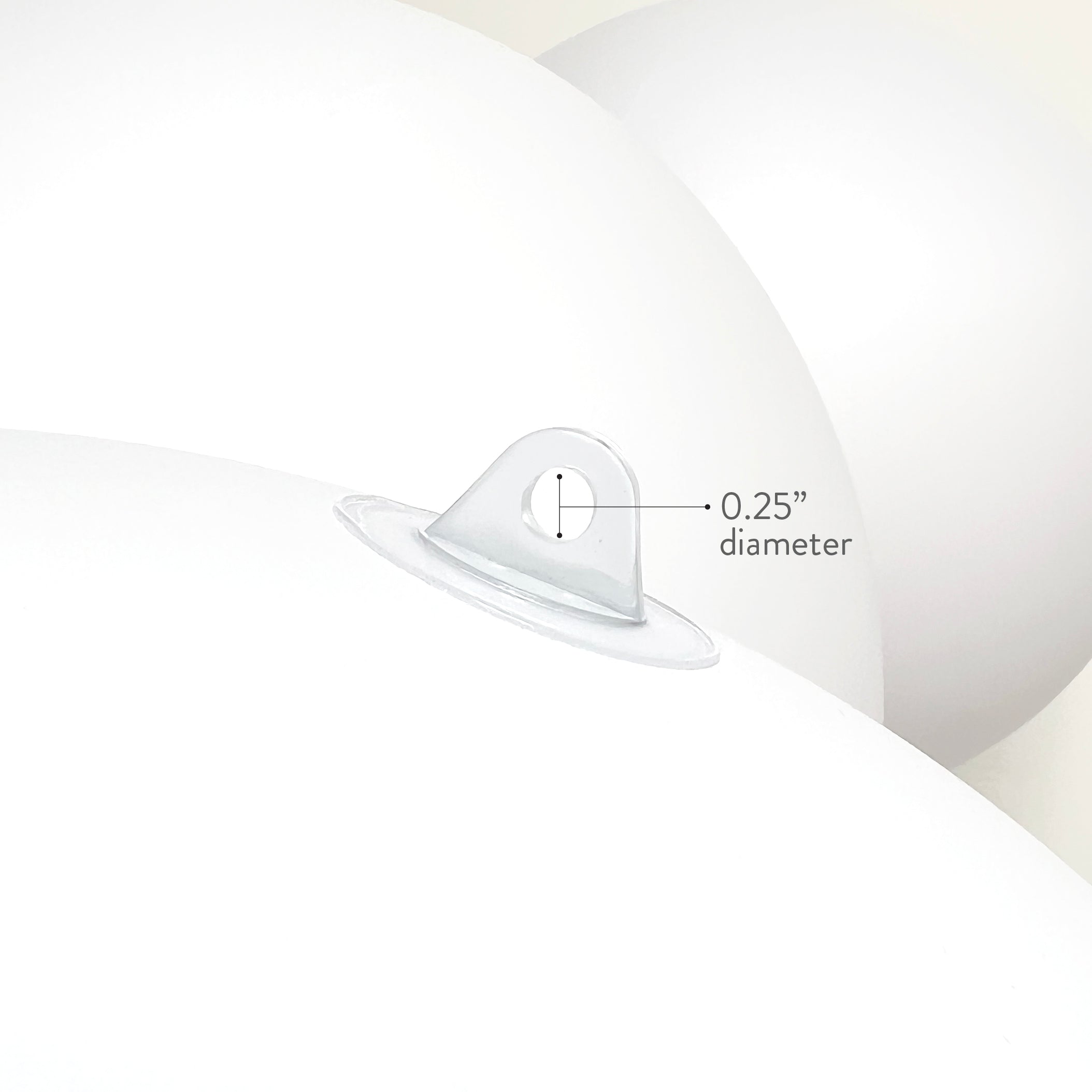 SHIPS NOW • Balloon Garland: 12-Cluster in Clear (Transparent) • FINAL SALE