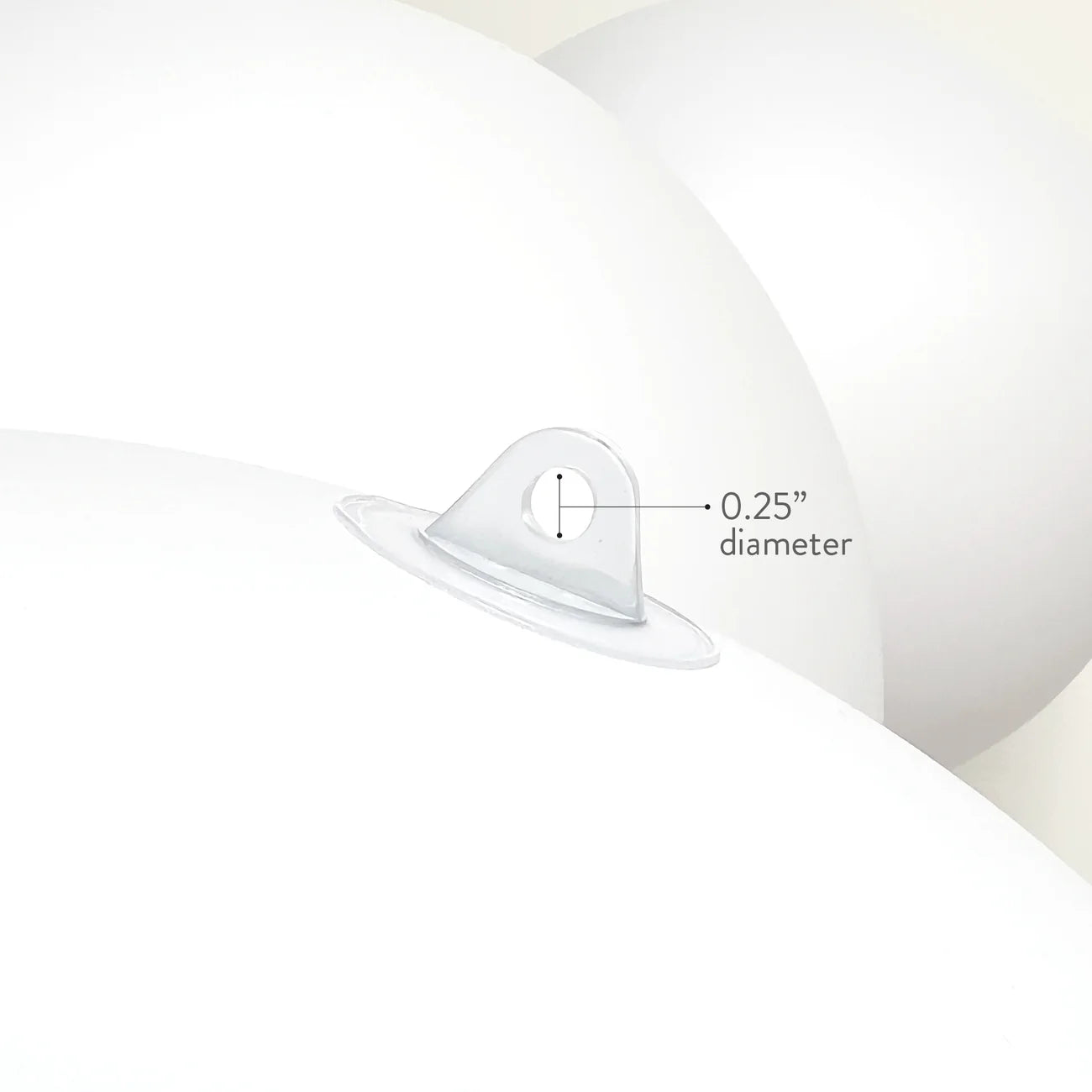 SHIP 9/12-9/19 • Balloon Garland: 5-Cluster in Off-White Pearl (Satin Pearl) • FINAL SALE