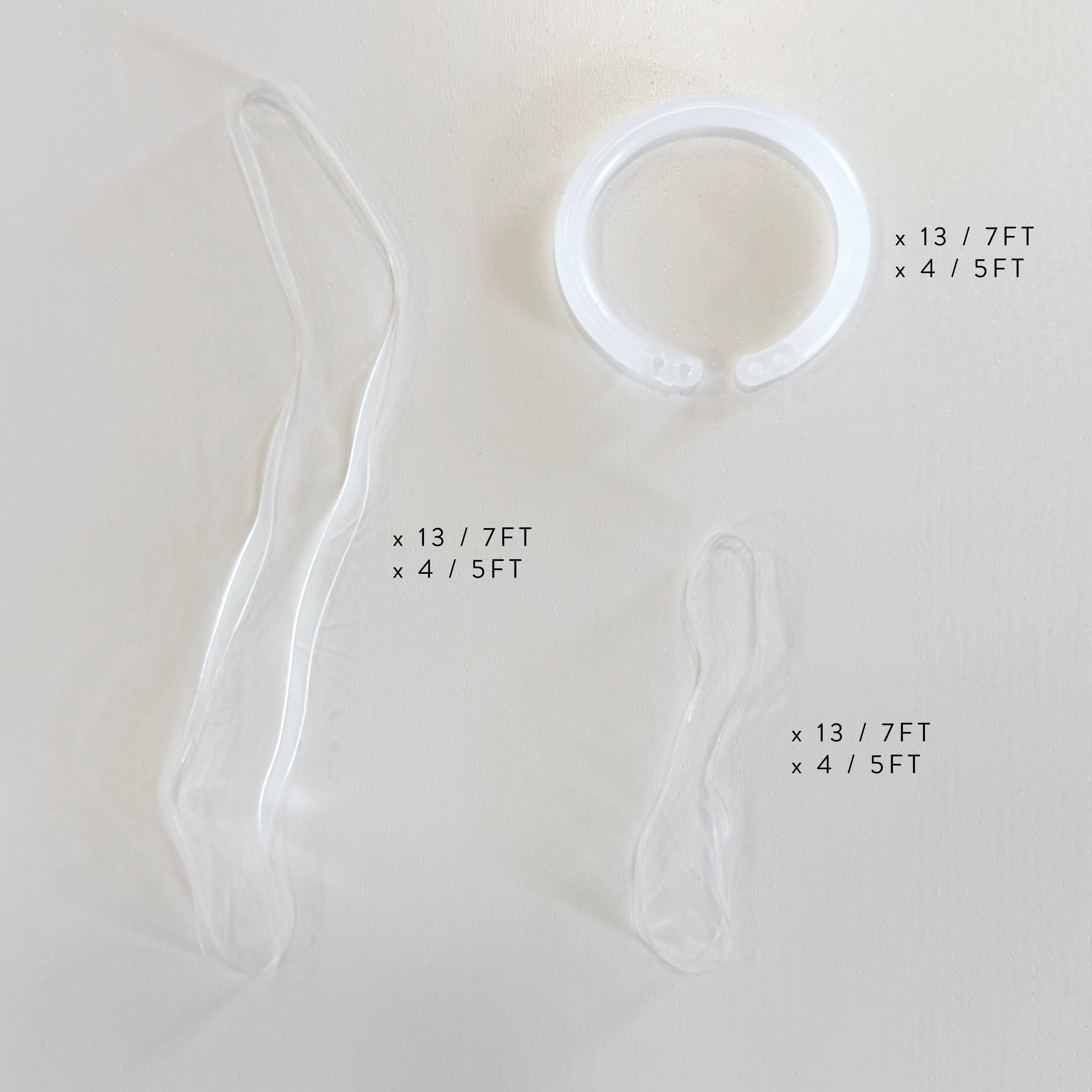 SHIPS NOW • Balloon Garland: Fluted Display Arch Set in Sky (Matte) • FINAL SALE
