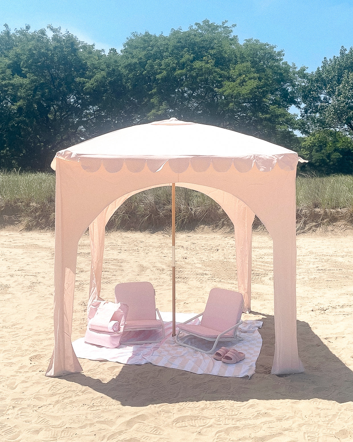 the ARCHED CABANA in Blush