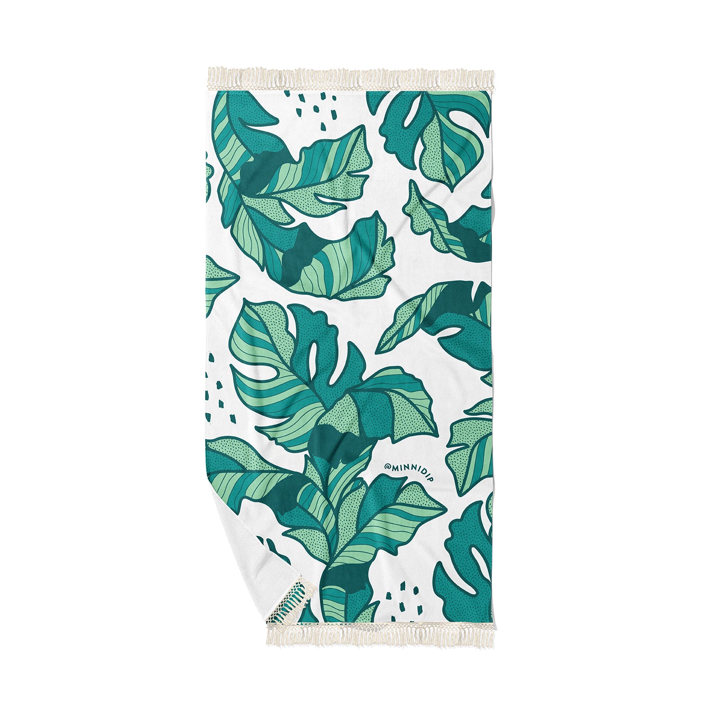 THAT'S BANANA(LEAVE)S Beach Towel