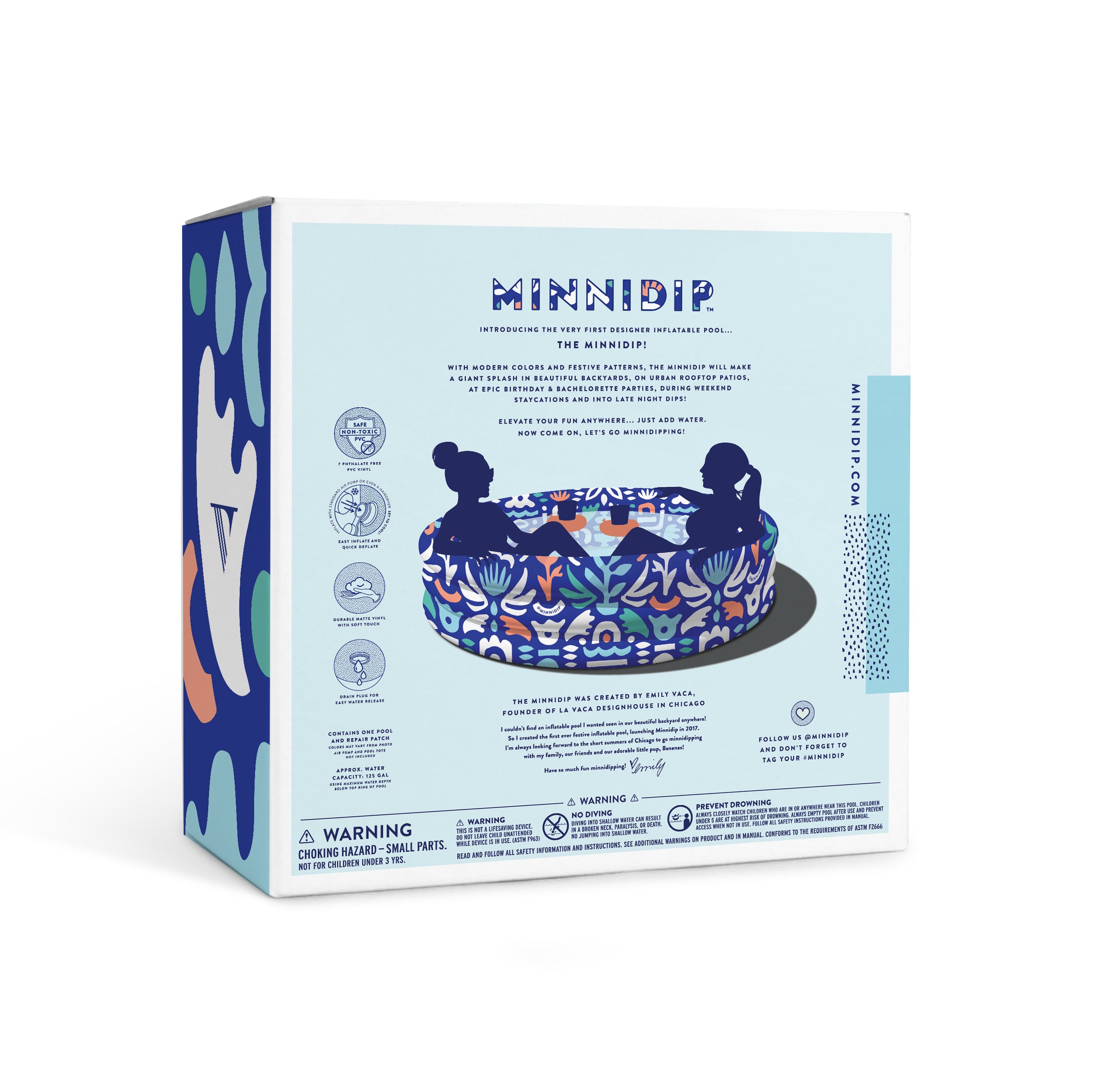 the FRESH CUT luxe inflatable pool