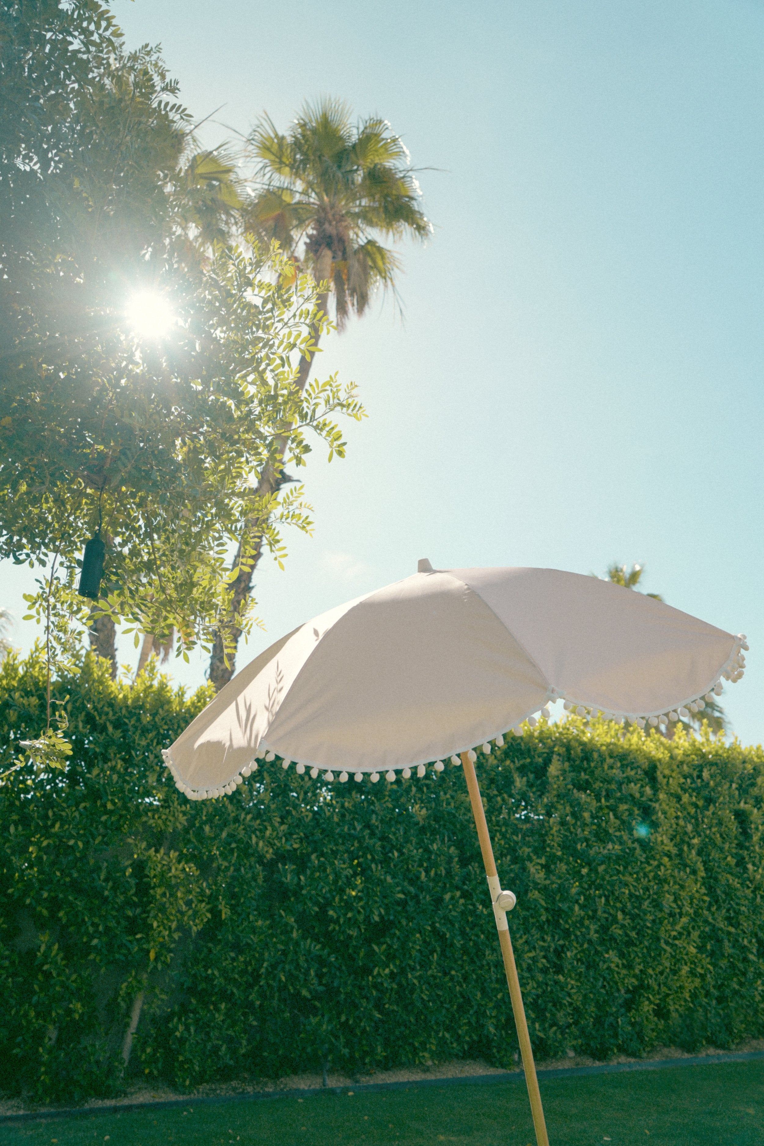 the BLUSH Beach Umbrella