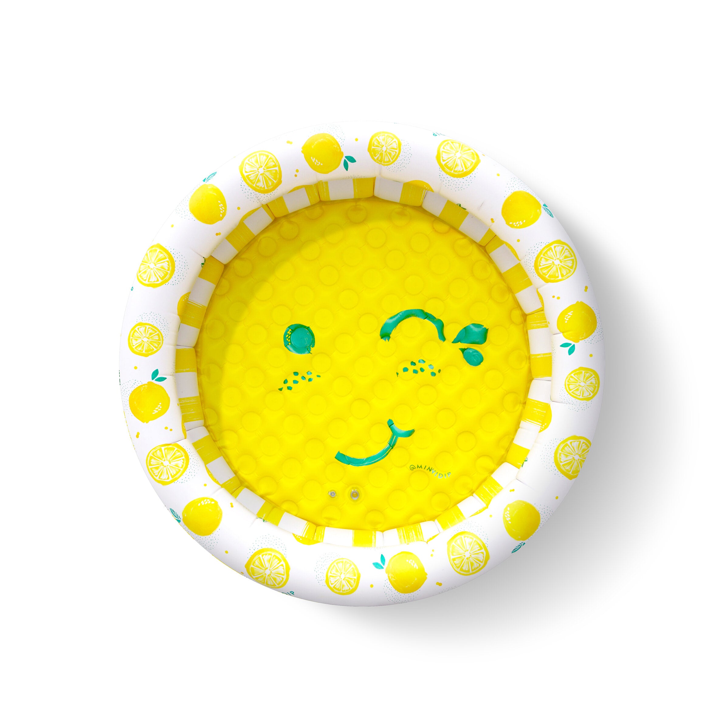 the SPLASH OF CITRUS MINNI-MINNI luxe inflatable pool