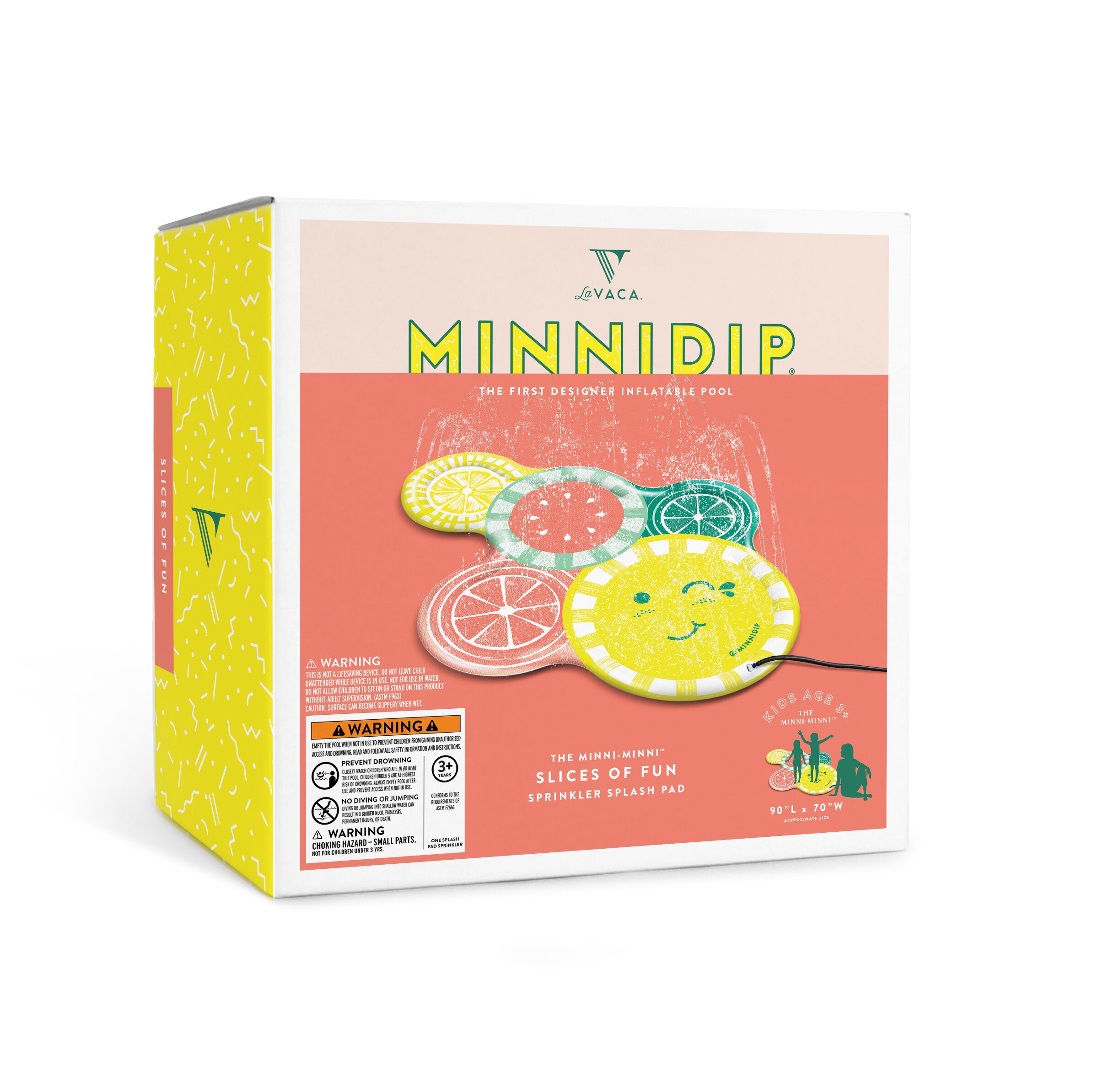 the SLICES OF FUN splash pad sprinkler