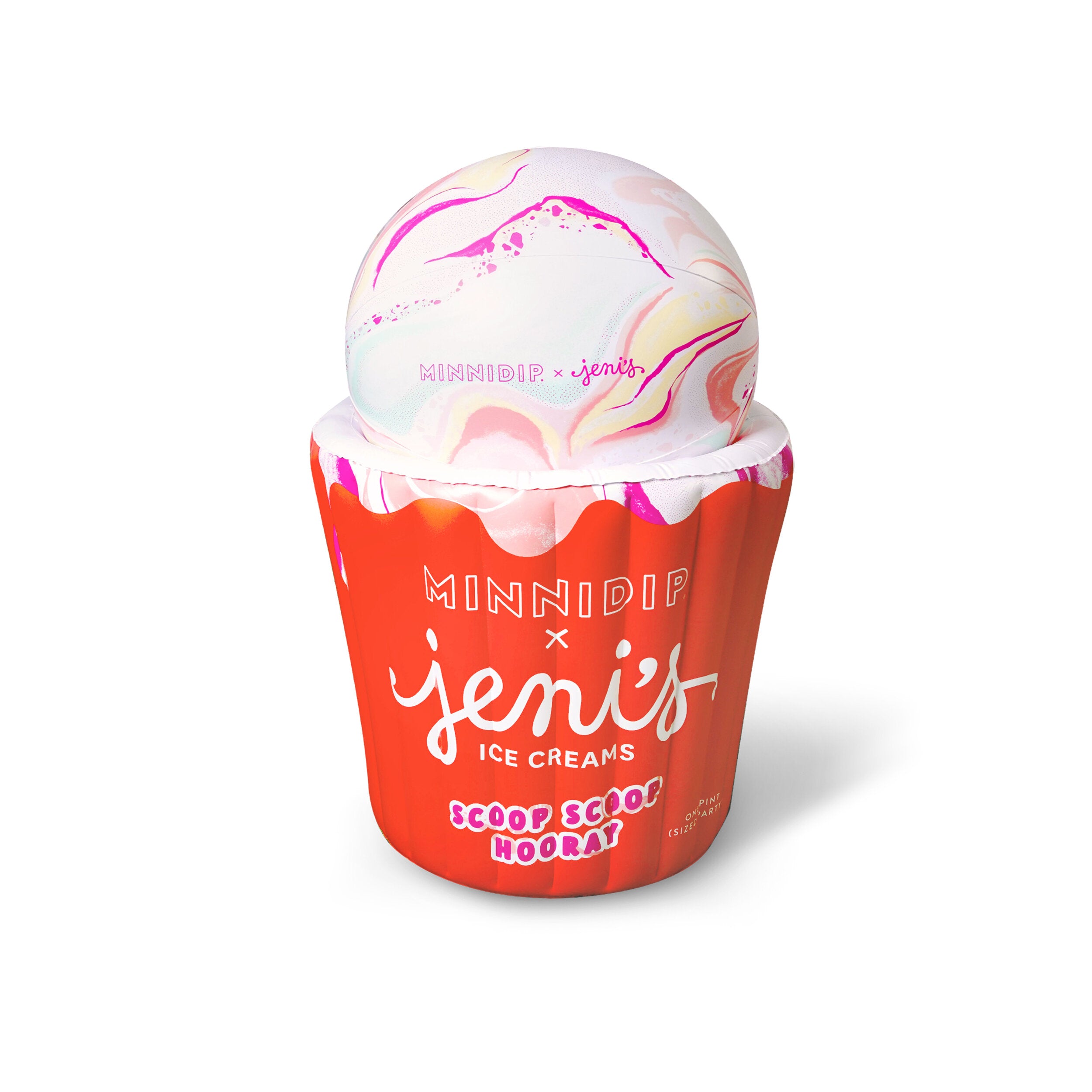 the MINNIDIP x JENI'S Ice Cream Pint Toss Game