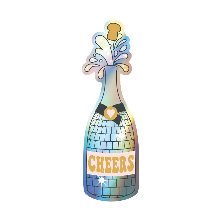 POOL FL(AIR)™ in DISCO CHAMPAGNE (HOLOGRAPHIC)