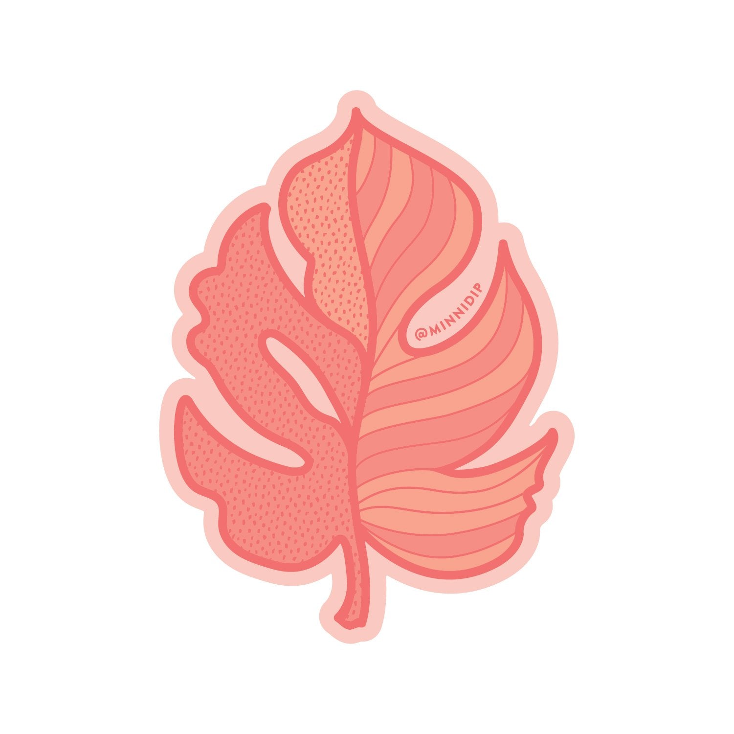 POOL FL(AIR)™ in CORAL PALM LEAF