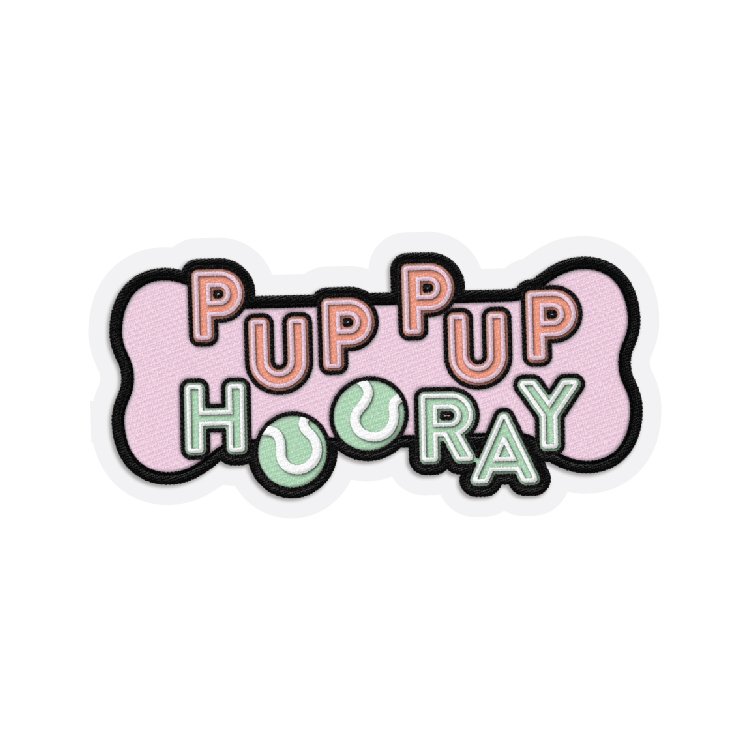 POOL FL(AIR)™ in PUP PUP HOORAY BONE PATCH