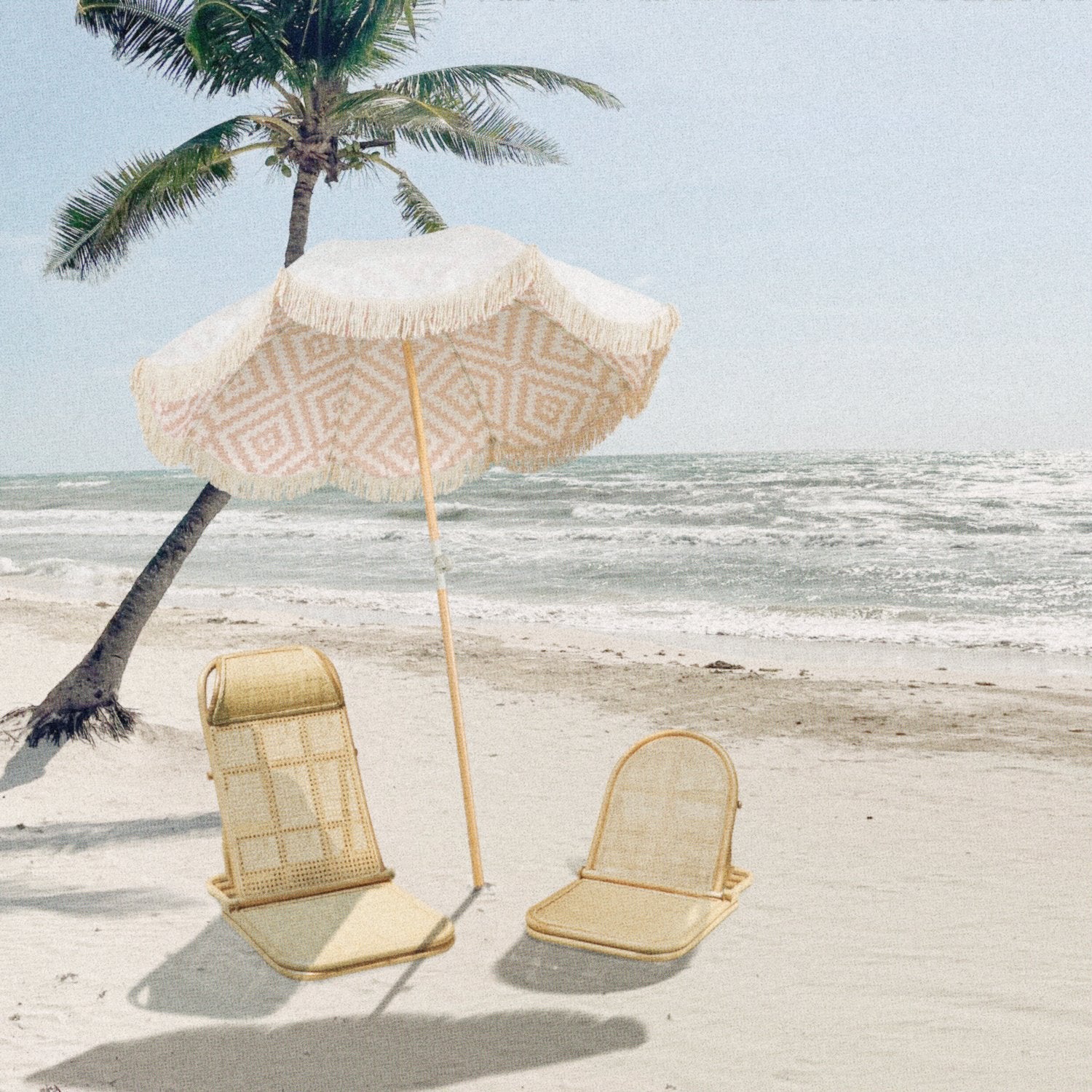 the ARCHED RATTAN Beach Chair