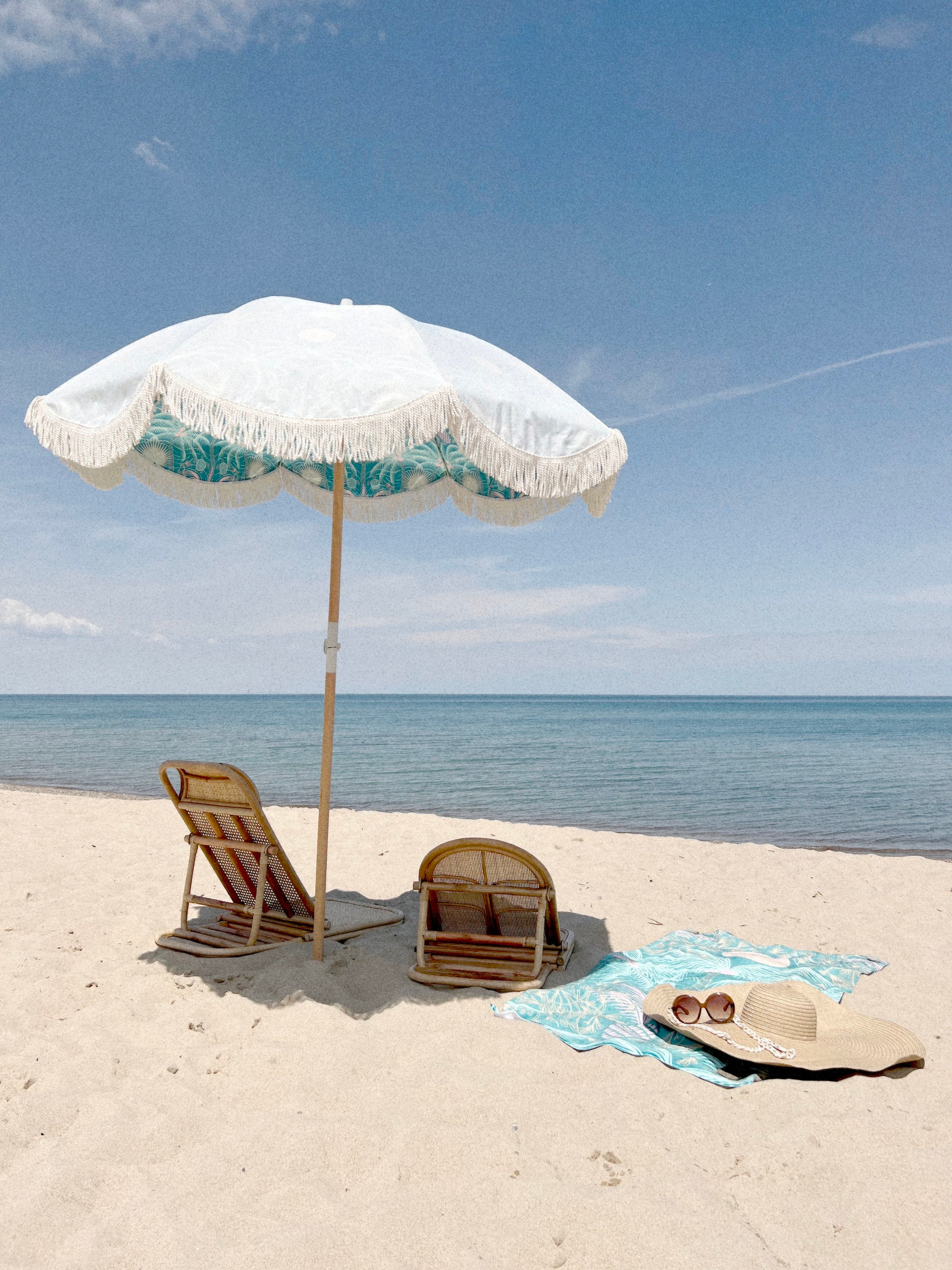 the TULUM Beach Umbrella