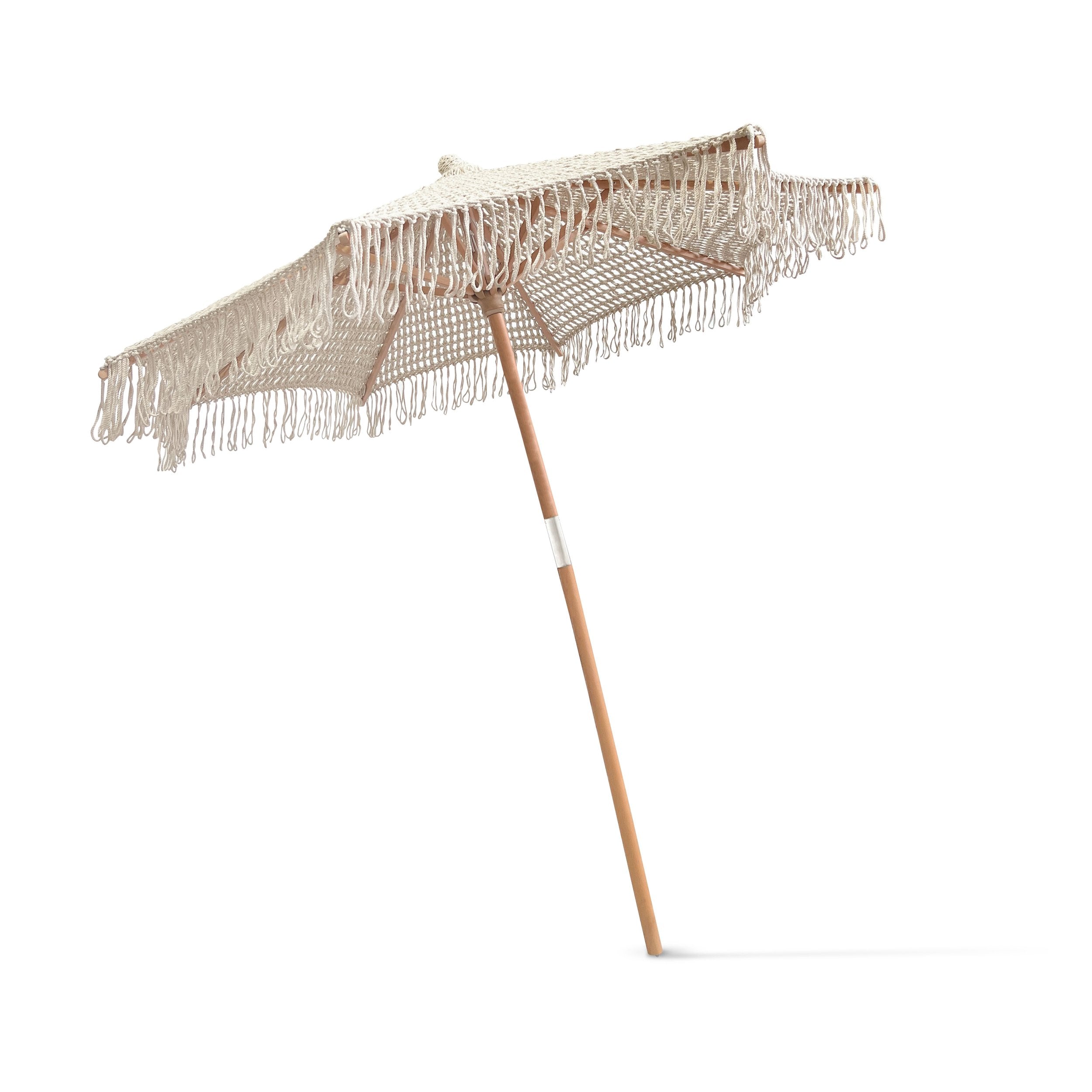 the MACRAMÉ Premium Market Umbrella