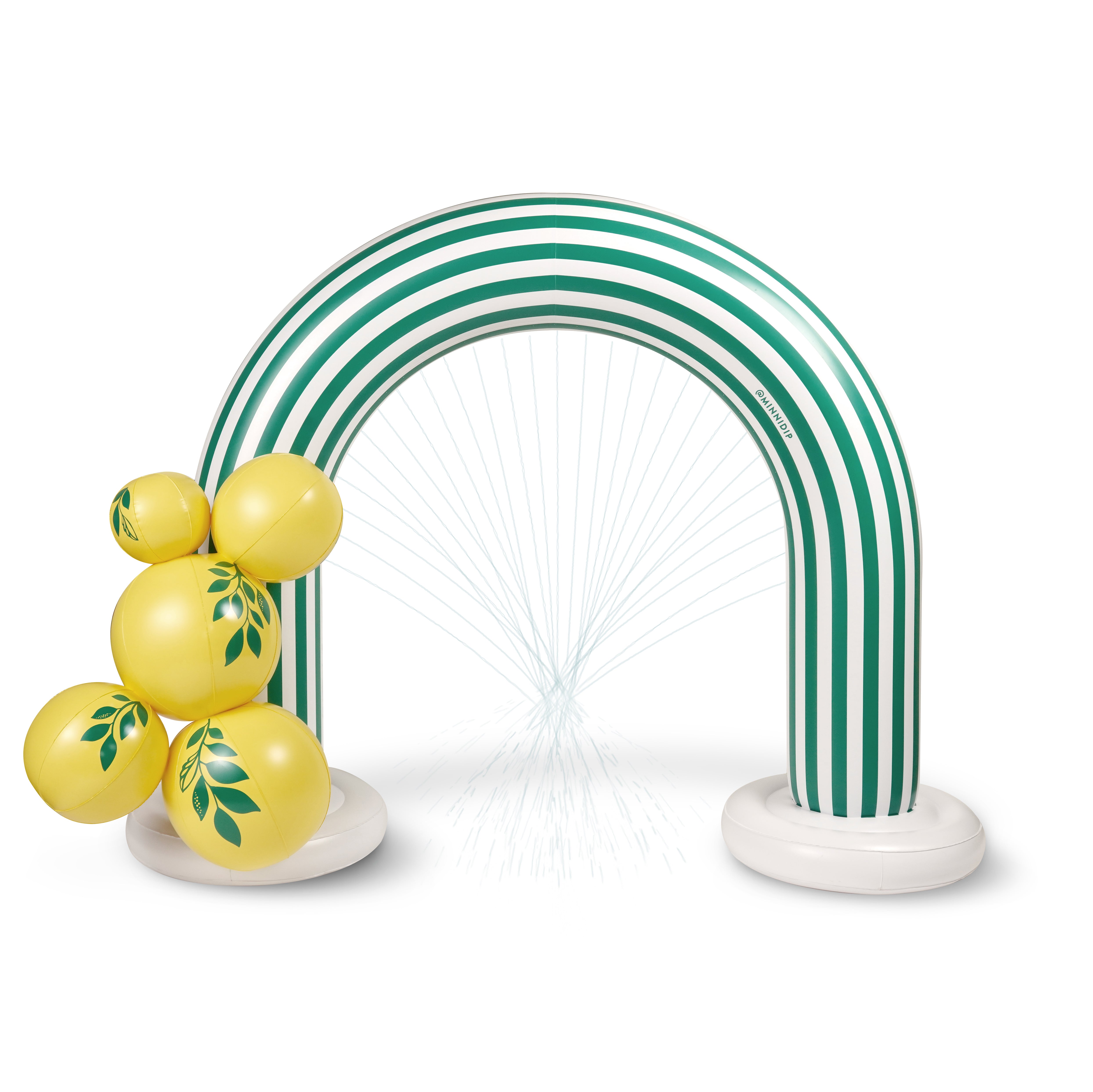 the STRIPED LIMONE Garland Arch Sprinkler