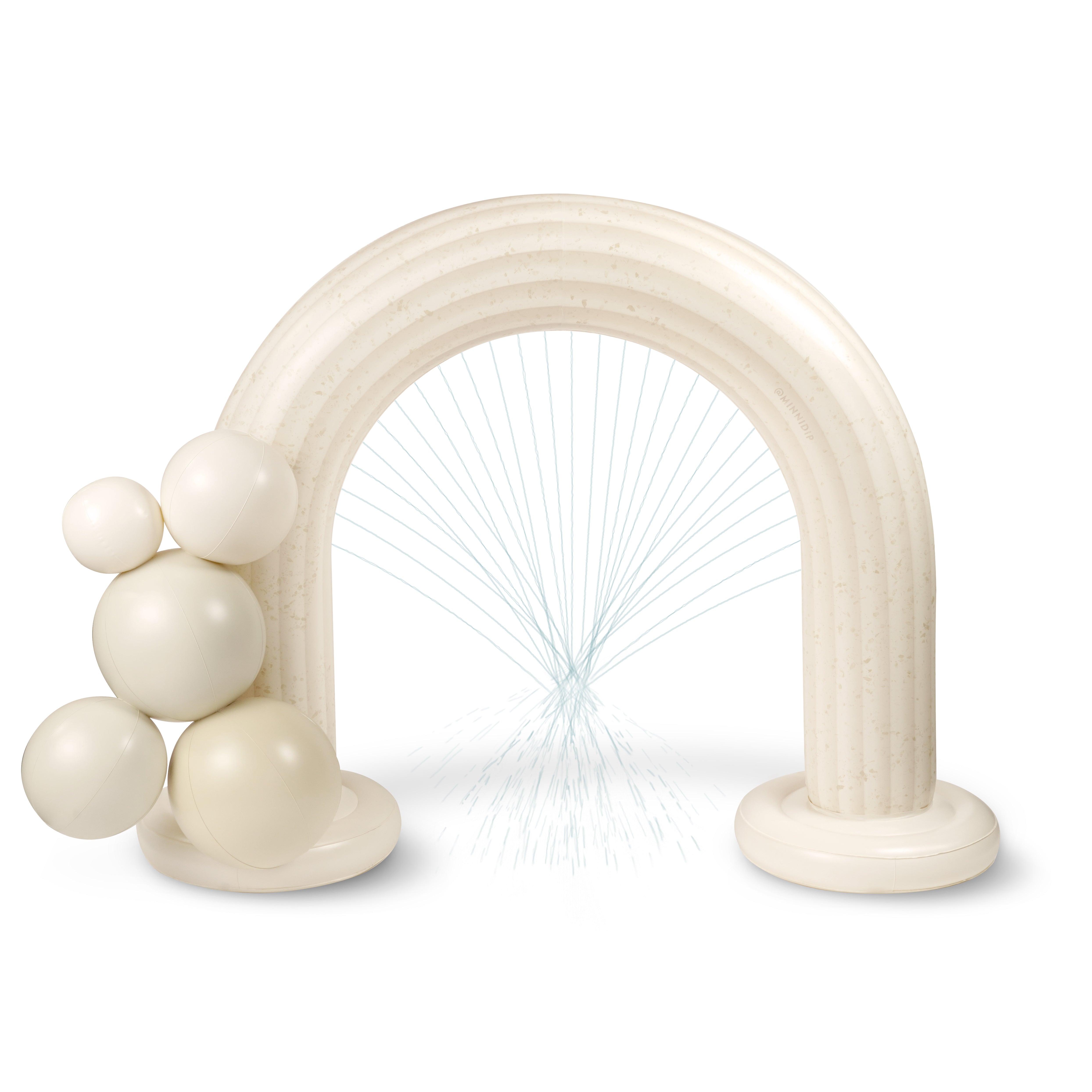 the  FLUTED TERRAZZO Garland Arch Sprinkler