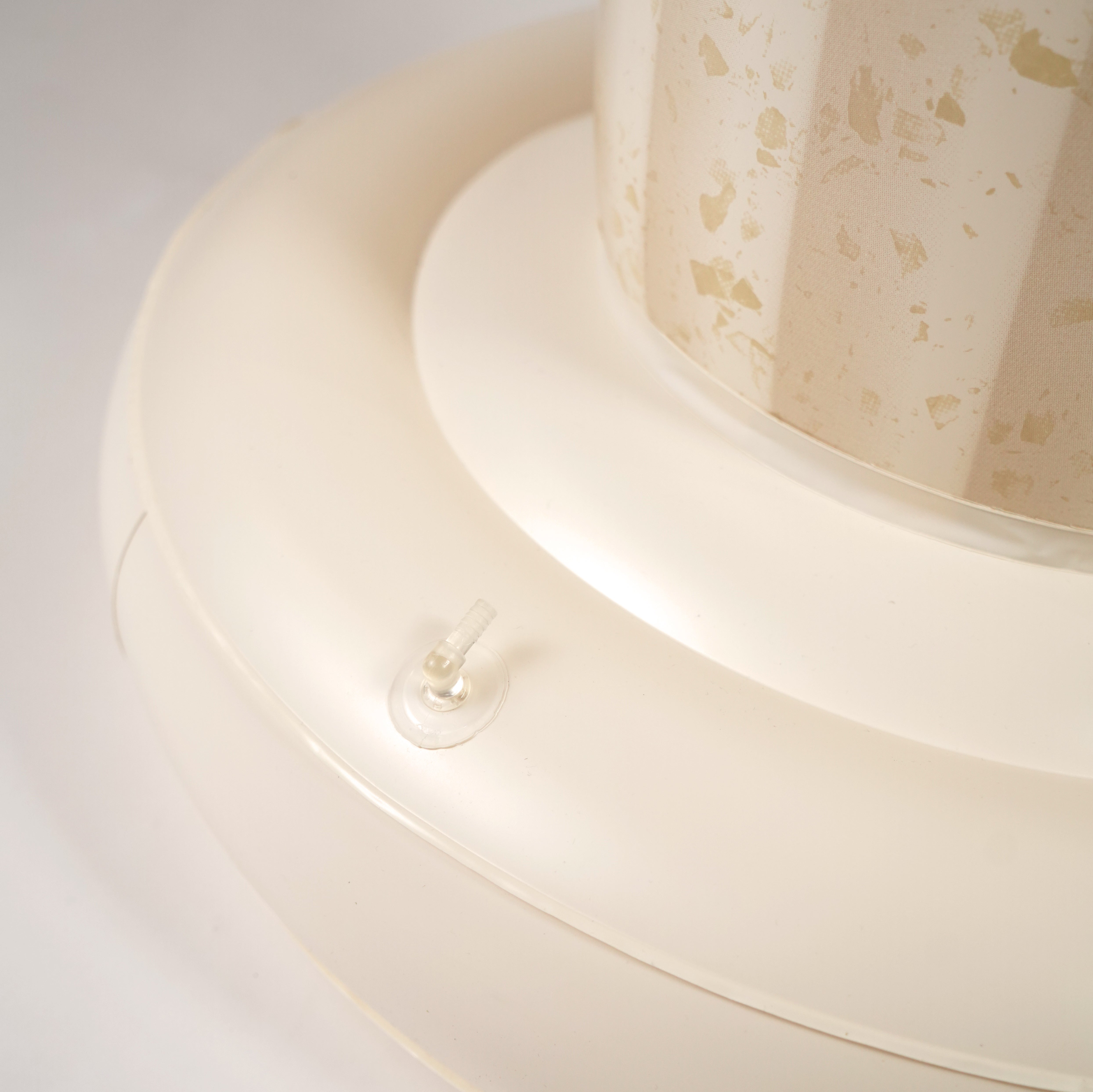 the  FLUTED TERRAZZO Garland Arch Sprinkler