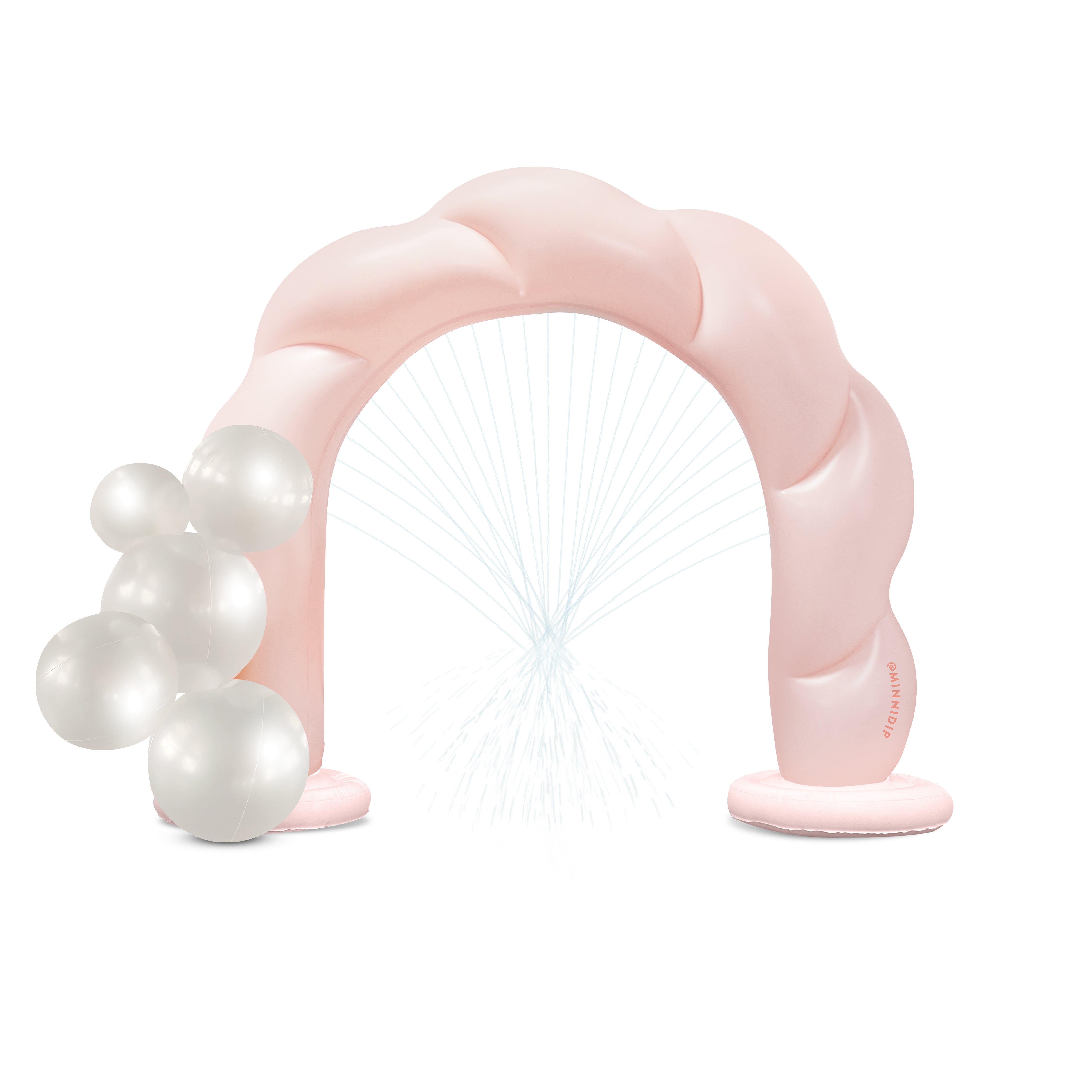 the BLUSH TWIST Garland Arch Sprinkler