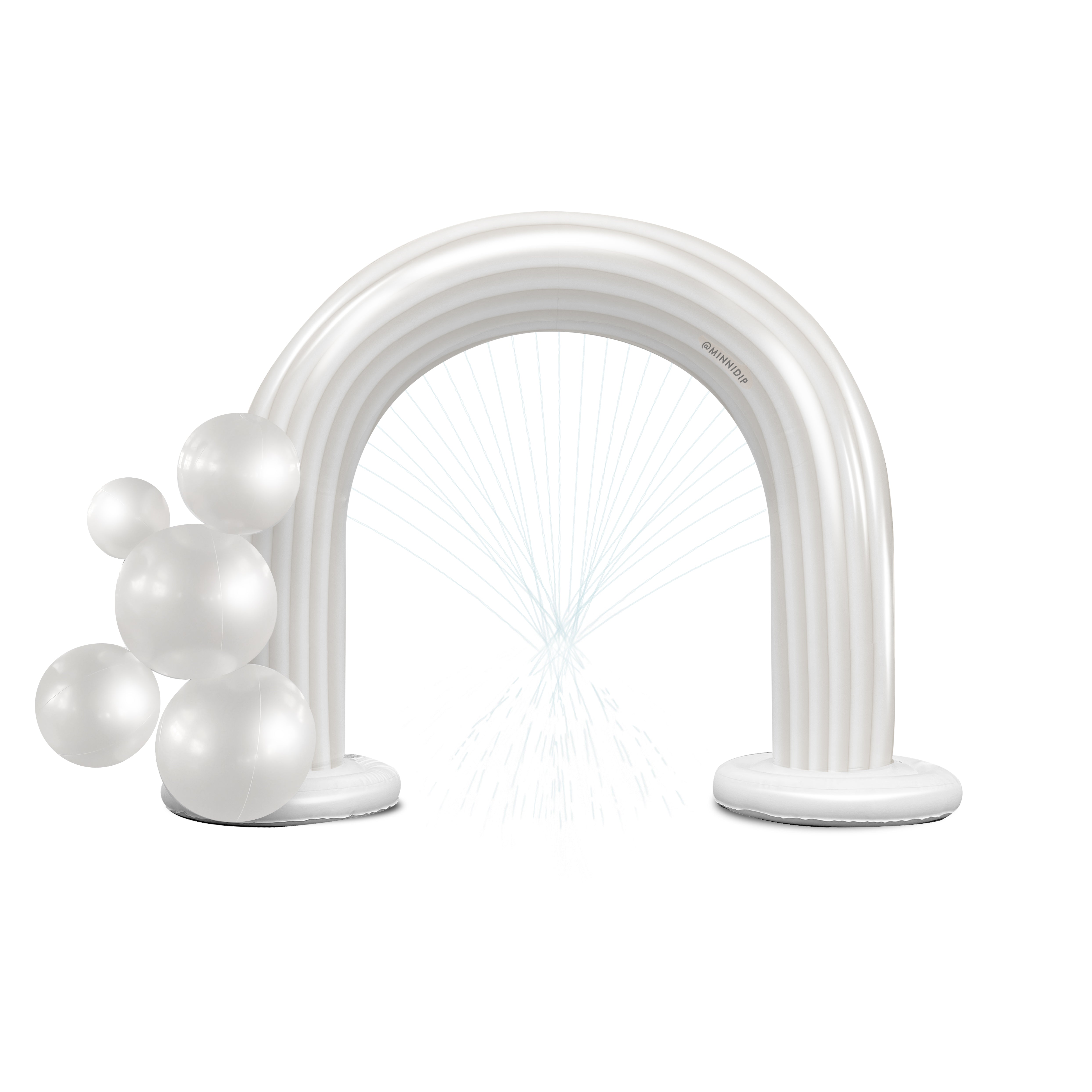 the Resort Collection Coastal Pearl Garland Arch Sprinkler