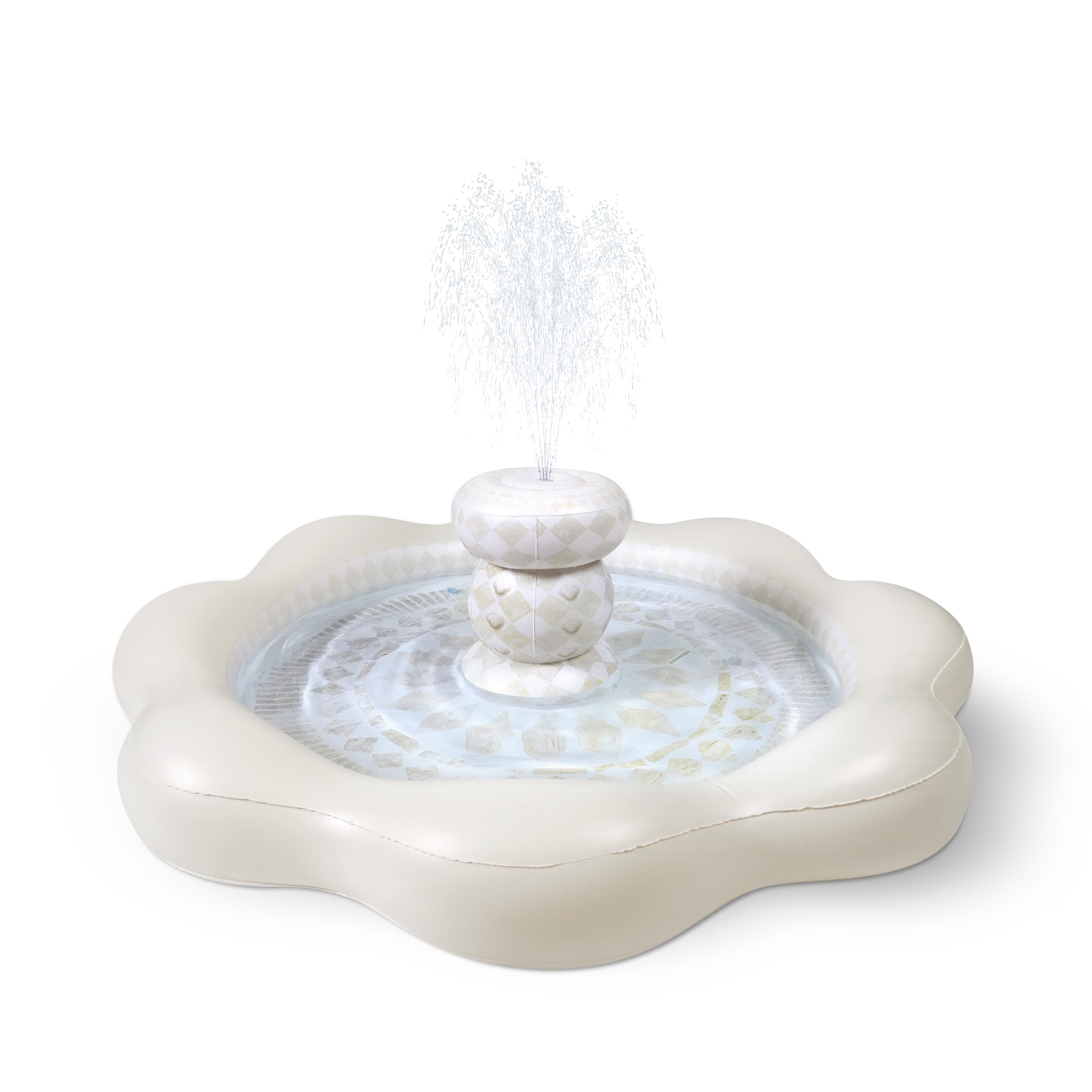 the COASTAL TRAVERTINE Fountain Sprinkler