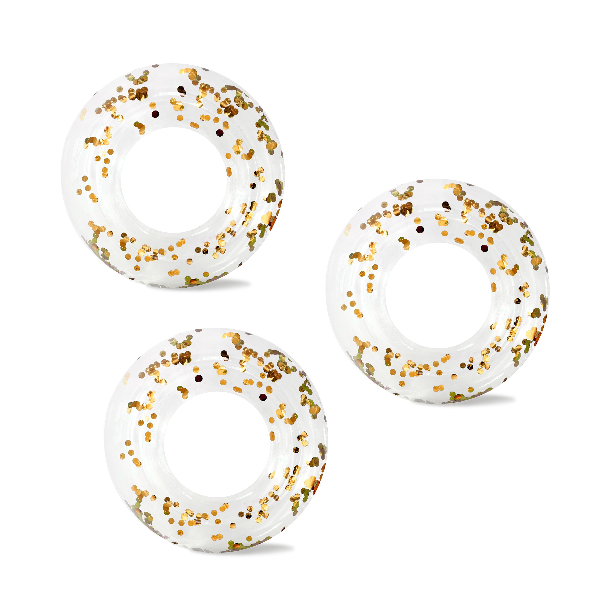 BUNDLE: the CUE THE CONFETTI! RING FLOAT in GOLD