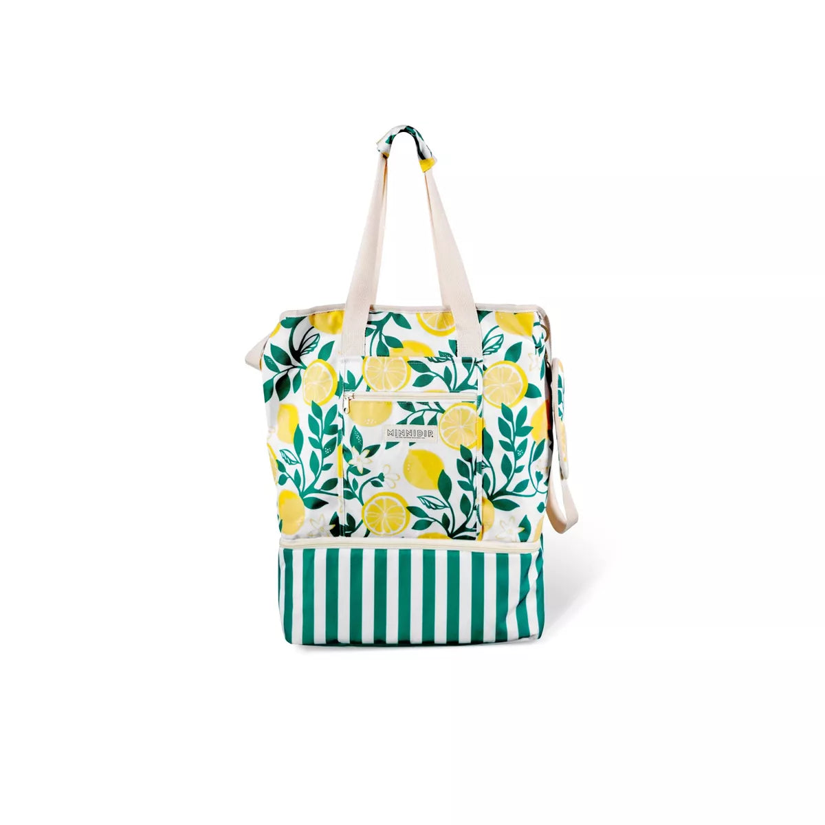 the STRIPED LIMONE Cooler Tote