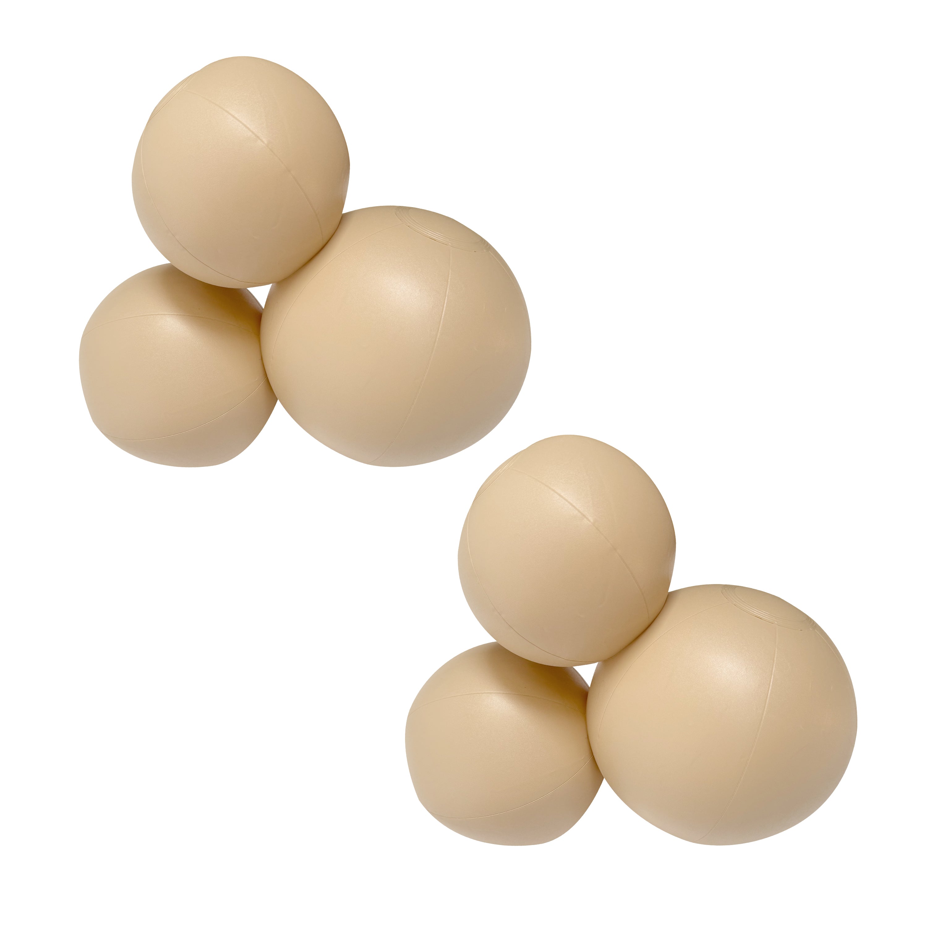 SHIPS 9/12-9/19 • Balloon Garland: 3-Cluster 2-Pack in Camel (Matte) • FINAL SALE