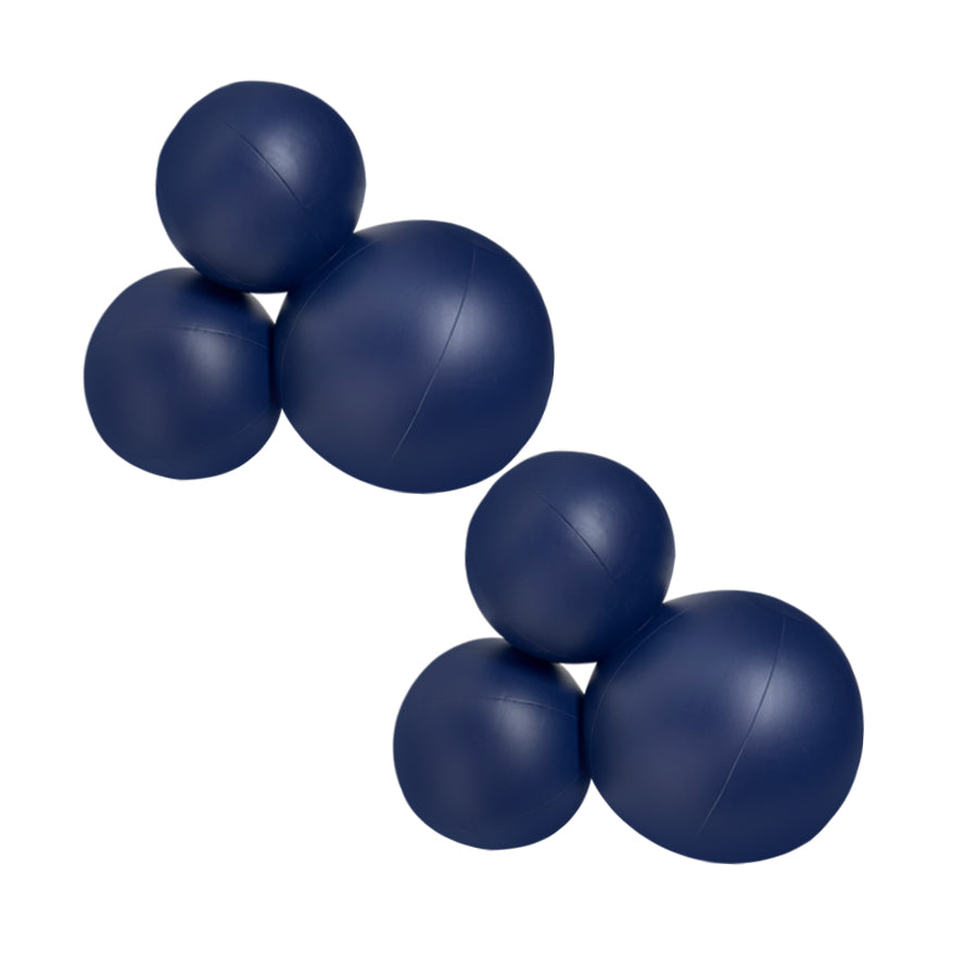 SHIPS 7/25-8/8 • Balloon Garland: 3-Cluster 2-Pack in Navy (Satin) • FINAL SALE