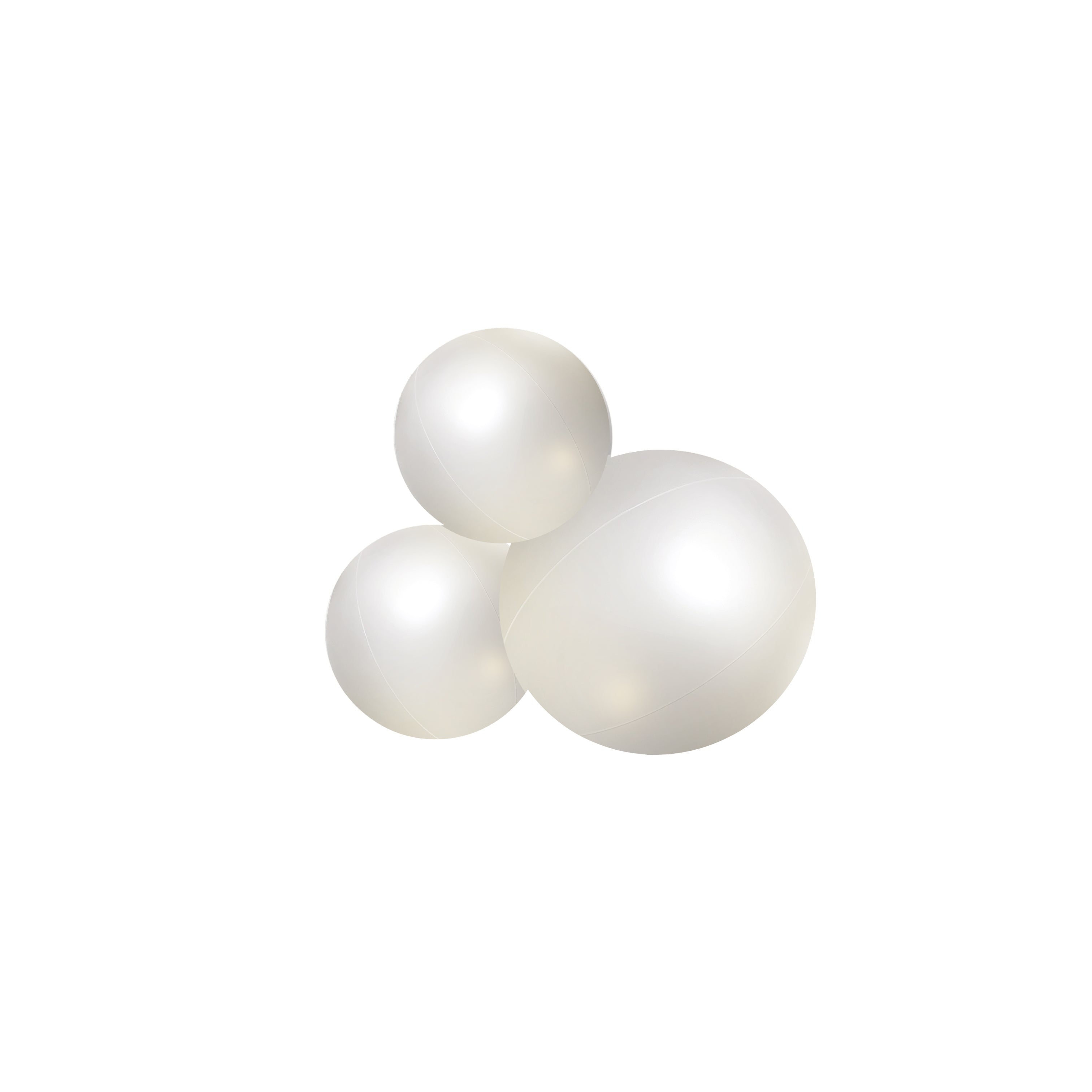 PRE-ORDER // Balloon Garland: 3-Cluster in Pearl (Pearlescent)
