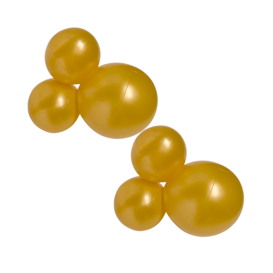 SHIPS 7/25-8/8 • Balloon Garland: 3-Cluster 2-Pack in Citrine (Pearl) • FINAL SALE