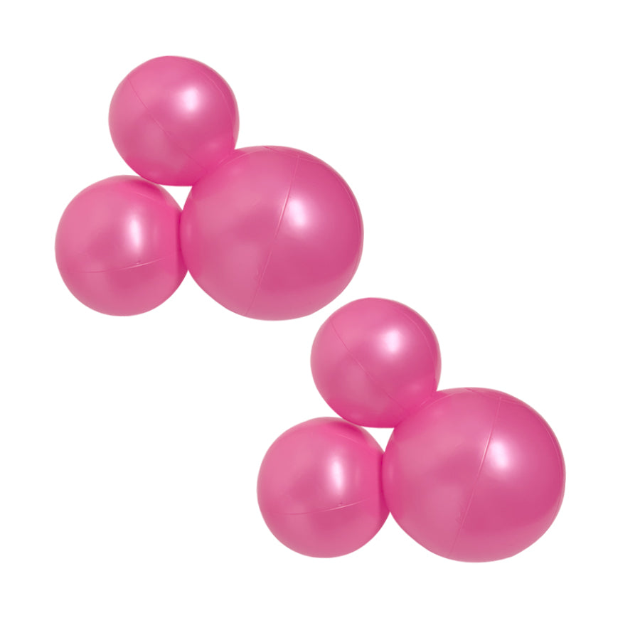 SHIPS 7/25-8/8 • Balloon Garland: 3-Cluster 2-Pack in Magenta (Pearl) • FINAL SALE