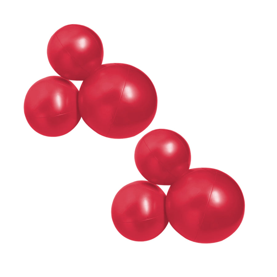 SHIPS 7/25-8/8 • Balloon Garland: 3-Cluster 2-Pack in Ruby (Pearl) • FINAL SALE