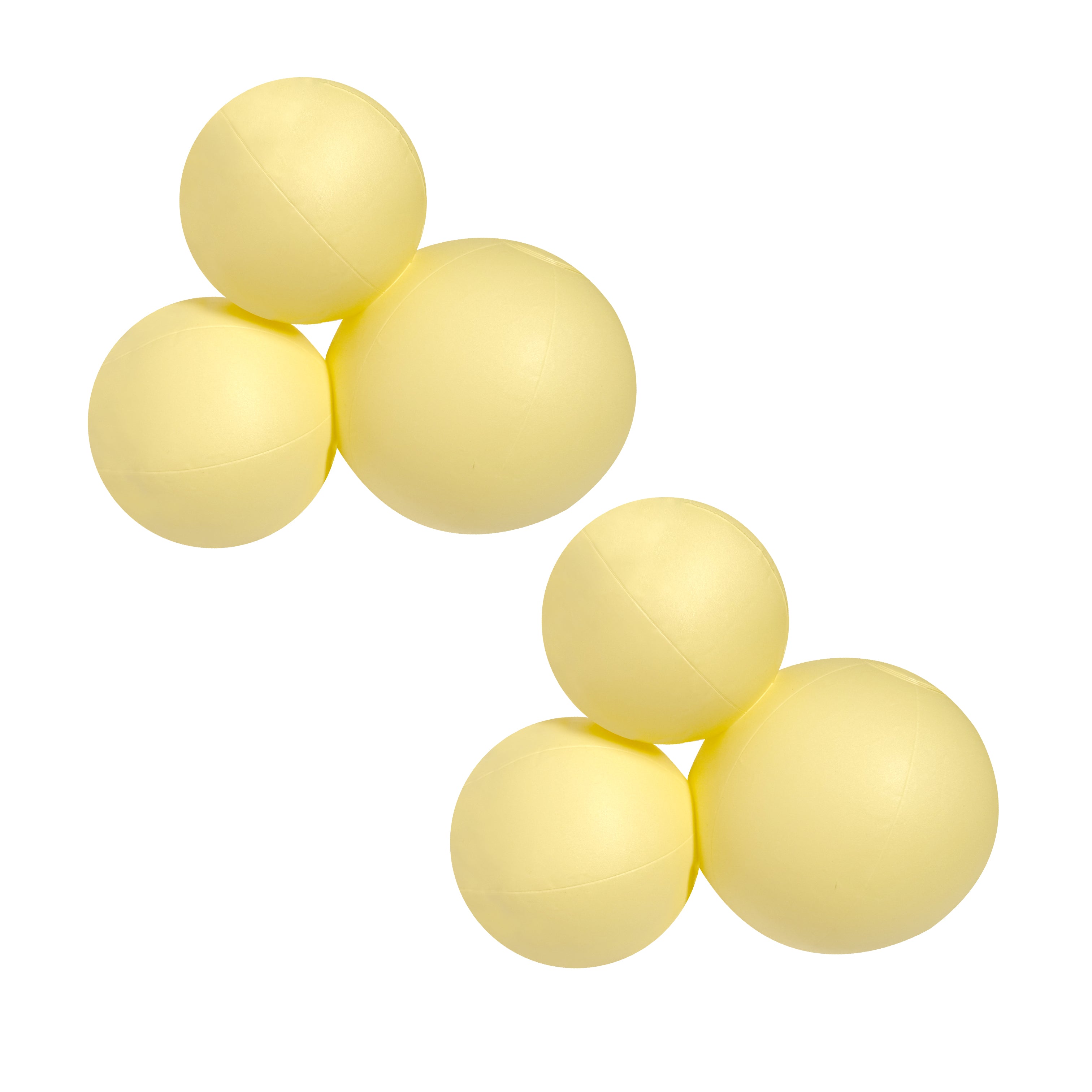 SHIPS 6/16-6/30 • Balloon Garland: 3-Cluster 2-Pack in Yellow (Matte) • FINAL SALE