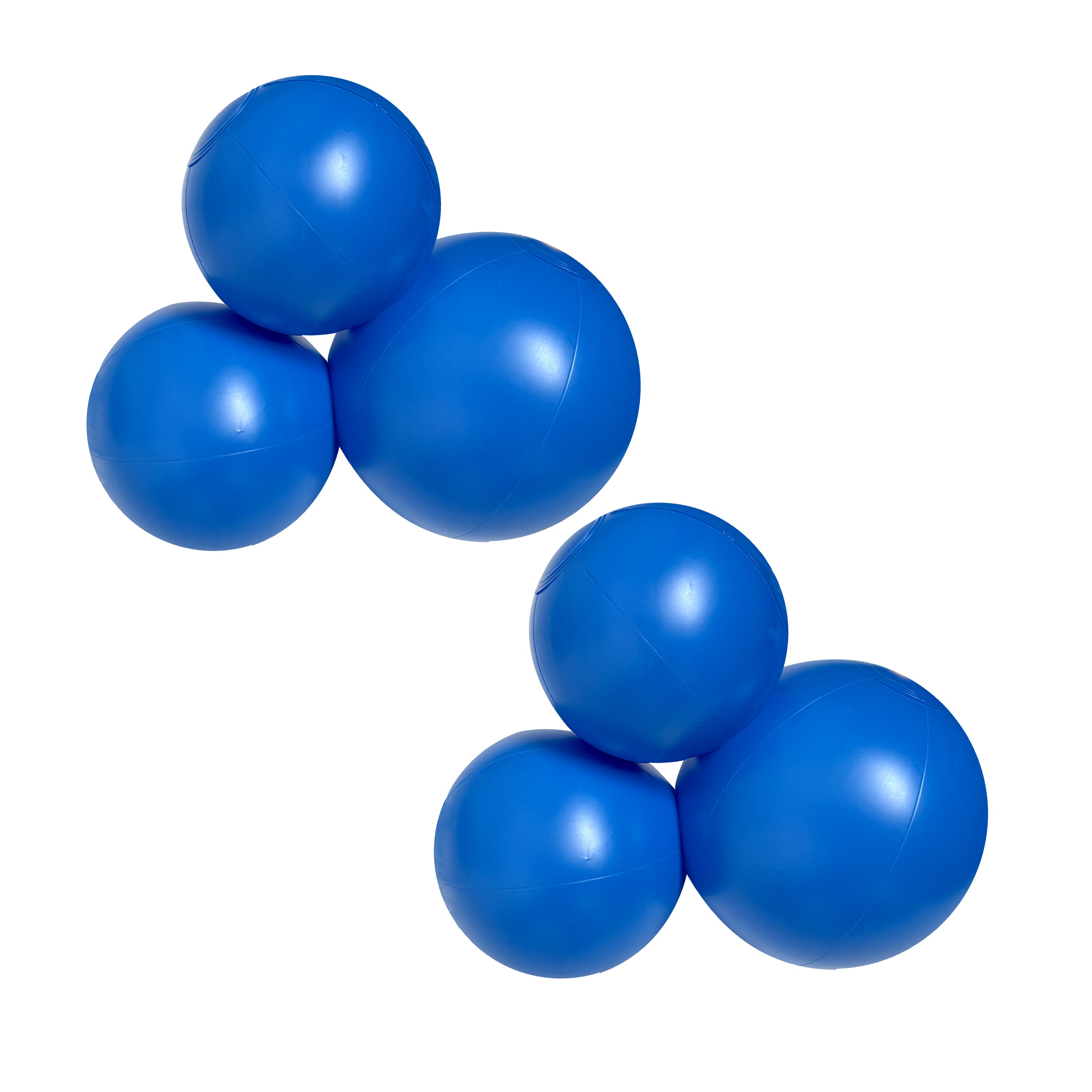 SHIPS 6/16-6/30 • Balloon Garland: 3-Cluster 2-Pack in Cobalt (Satin) • FINAL SALE