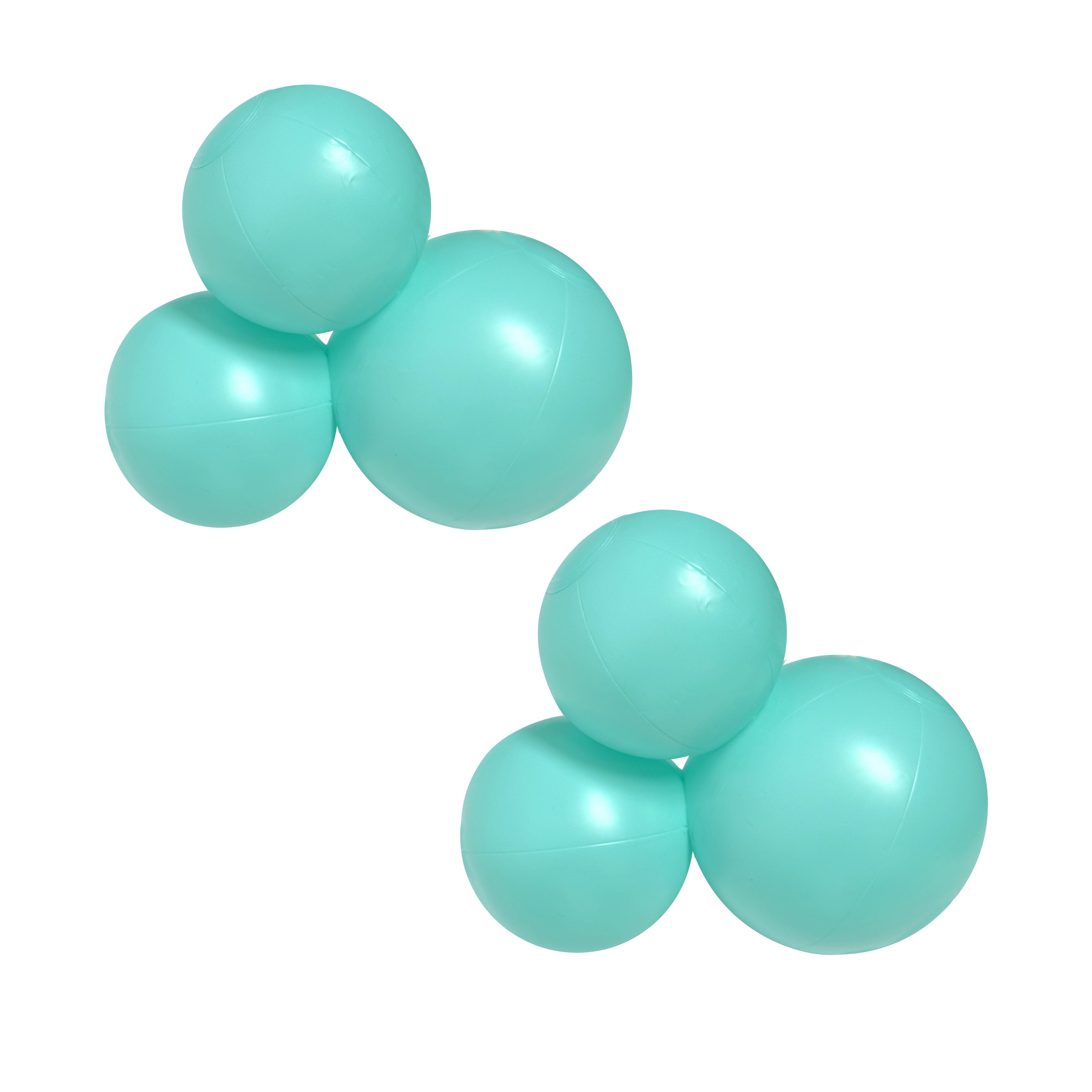 SHIPS 6/16-6/30 • Balloon Garland: 3-Cluster 2-Pack in Turquoise (Satin) • FINAL SALE