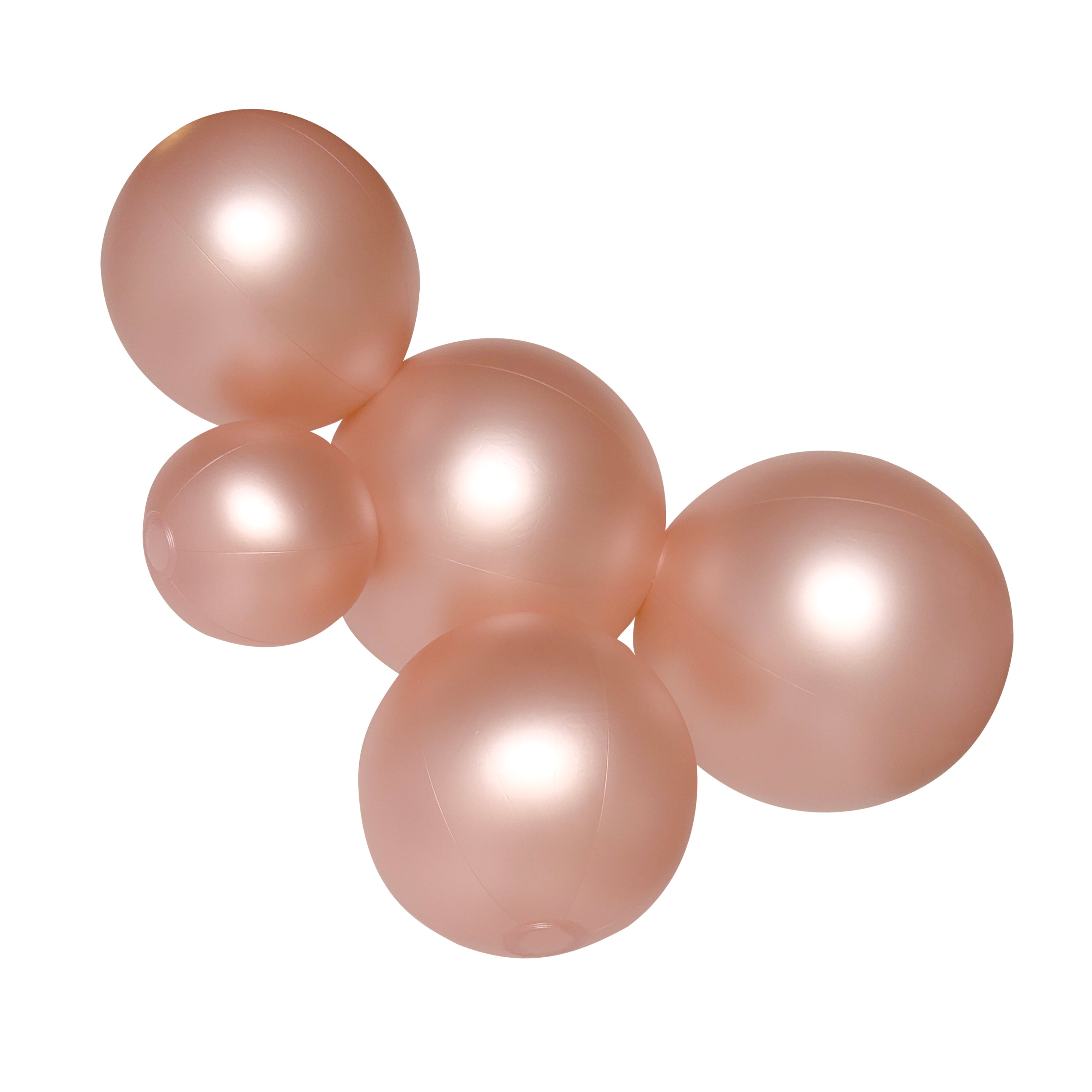 SHIPS 6/2-6/16 • Balloon Garland: 5-Cluster in Dusty Rose (Satin Pearl) • FINAL SALE