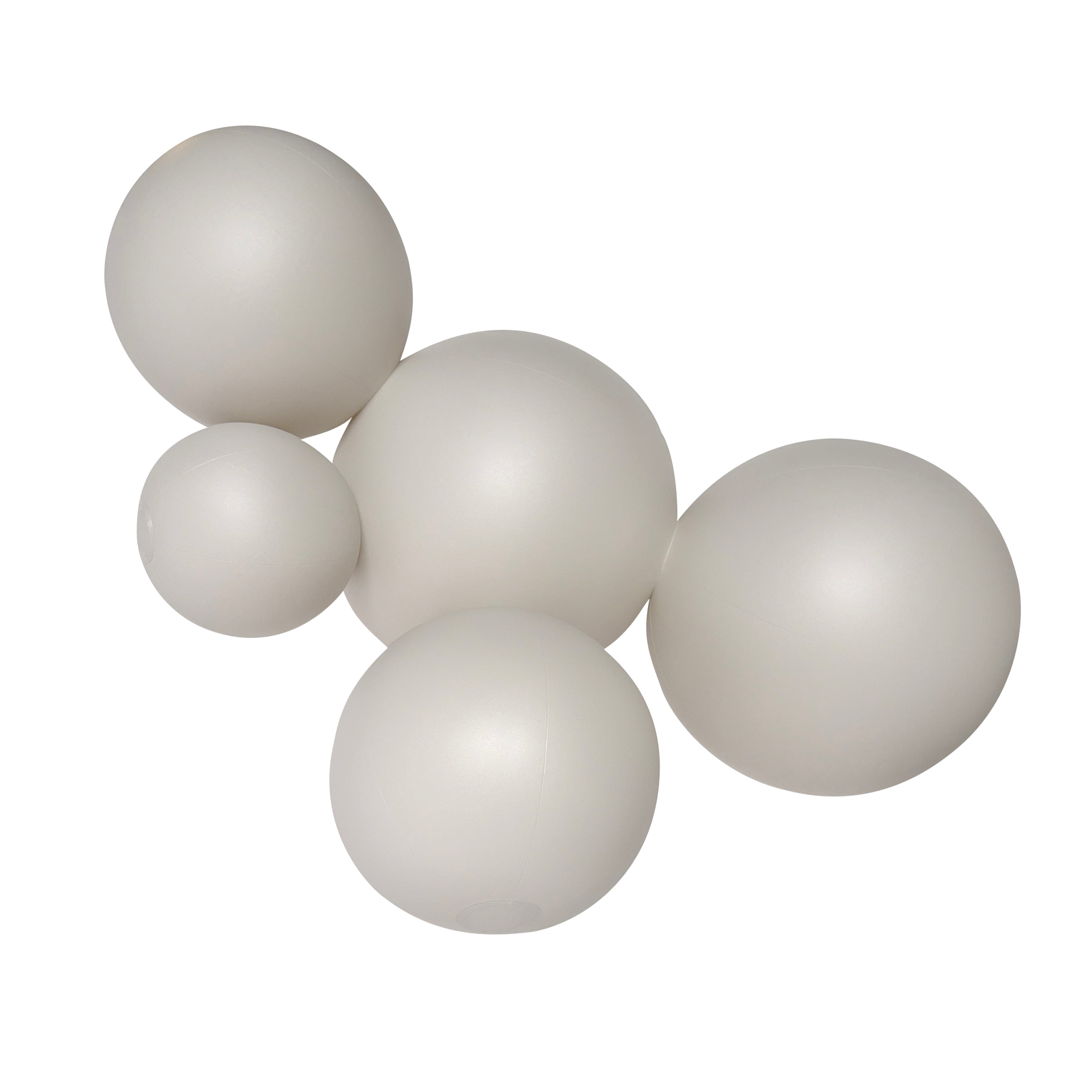 SHIPS 6/2-6/16 • Balloon Garland: 5-Cluster in Gray (Matte) • FINAL SALE