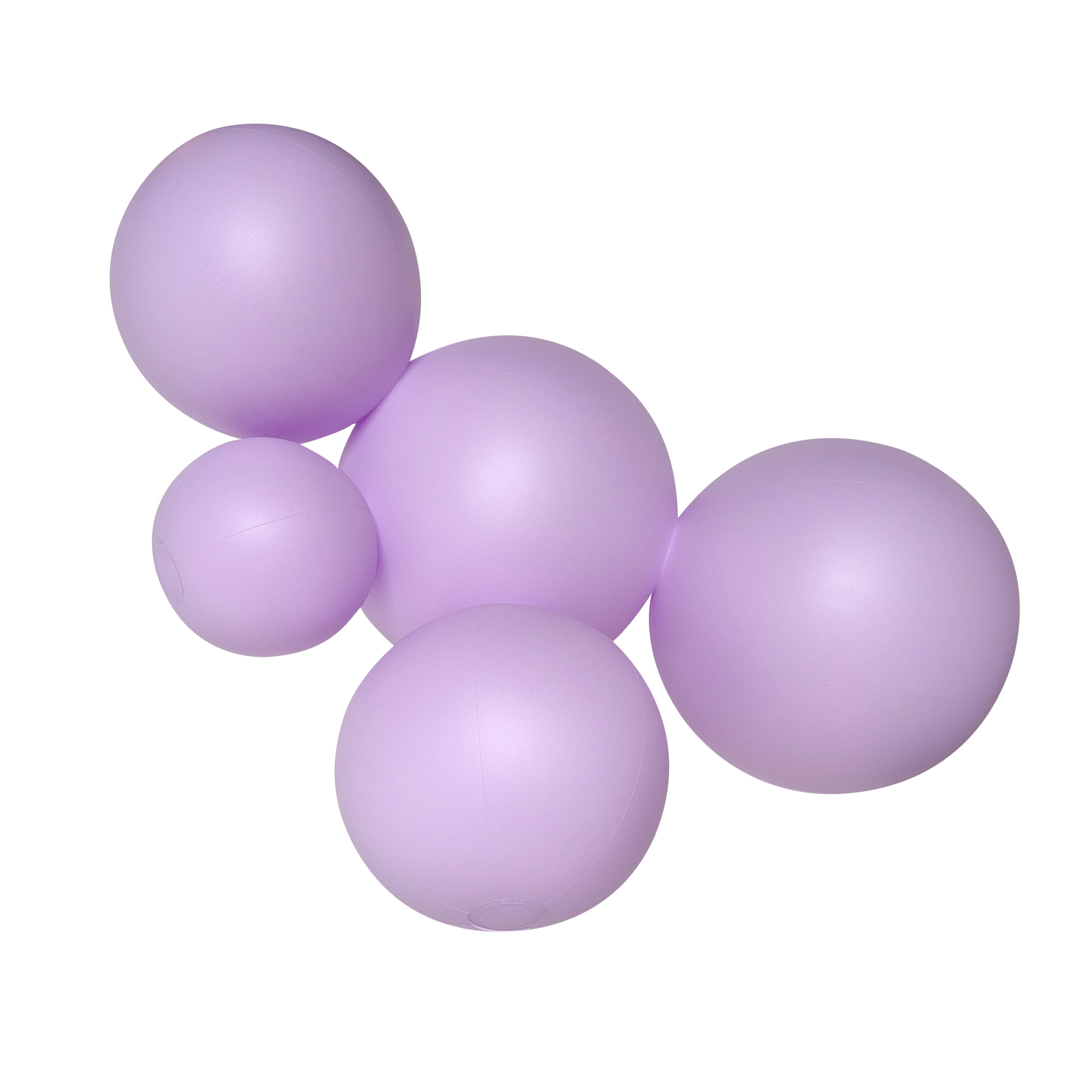 SHIPS 6/2-6/16 • Balloon Garland: 5-Cluster in Lilac (Matte) • FINAL SALE