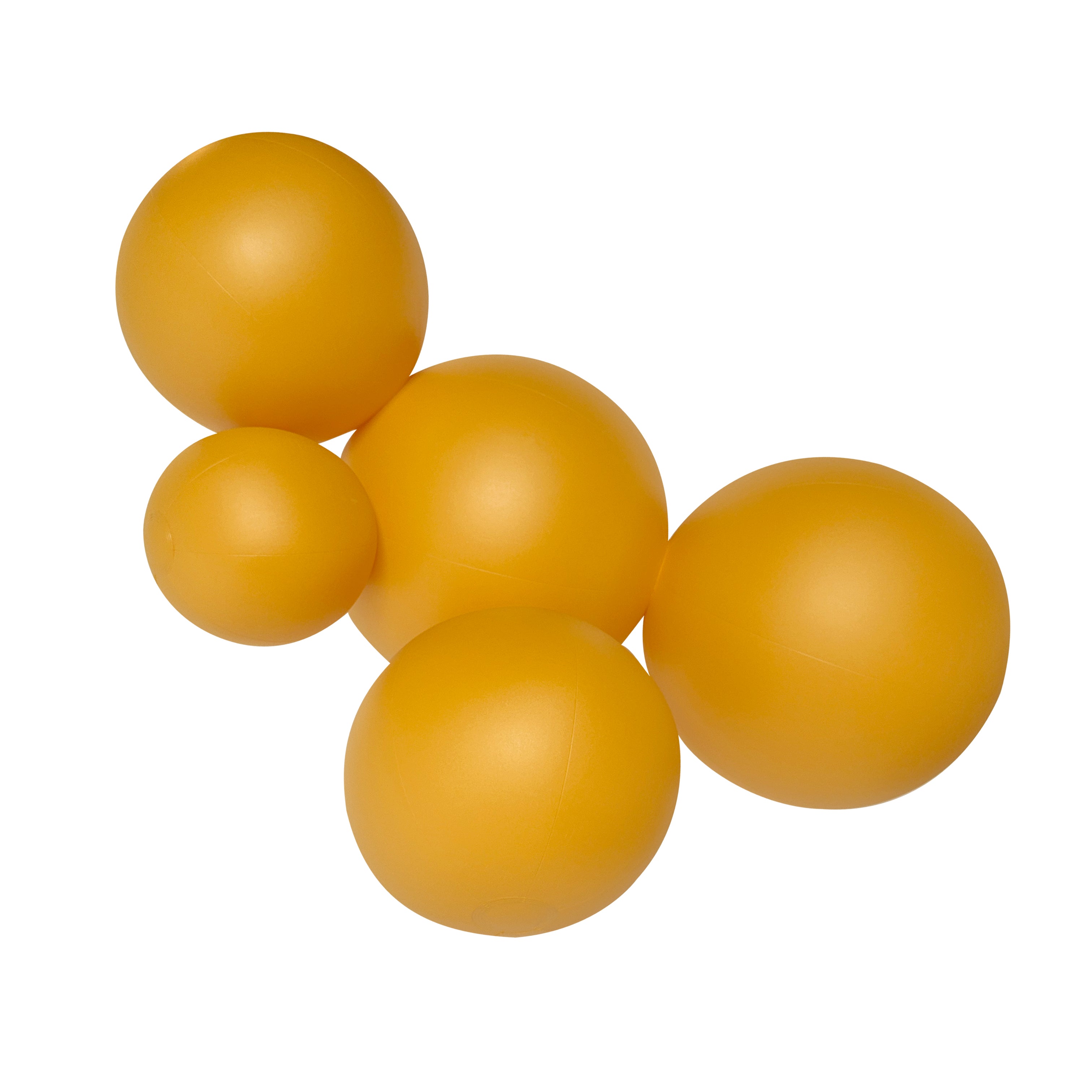 SHIPS 6/2-6/16 • Balloon Garland: 5-Cluster in Golden Rod (Matte) • FINAL SALE