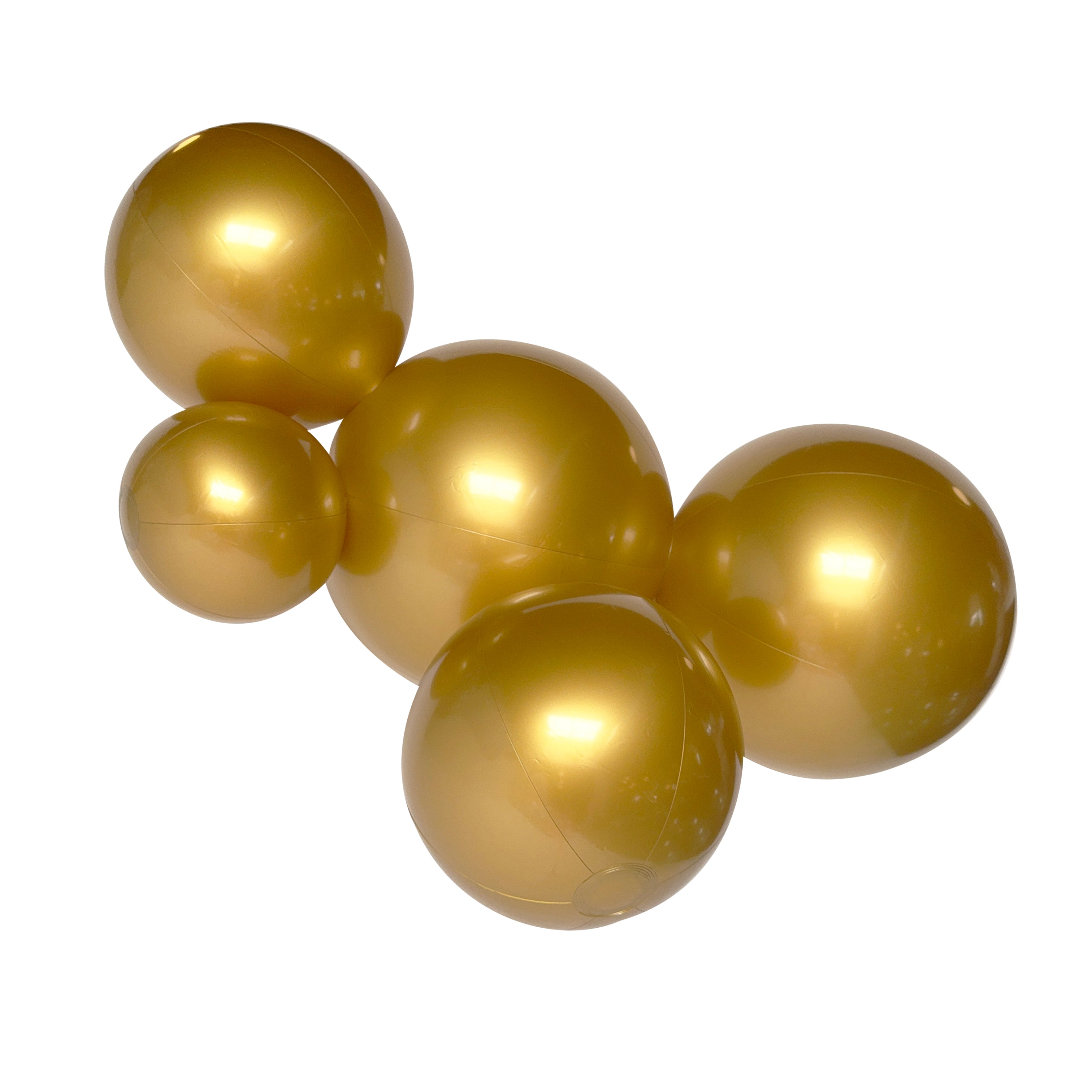 Balloon Garland: 5-Cluster in Gold (Metallic) • FINAL SALE