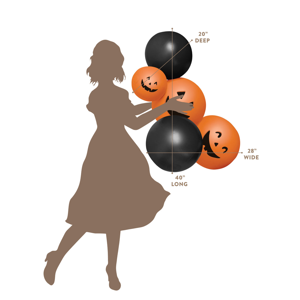 Balloon Garland: Classic Halloween Bundle • FINAL SALE