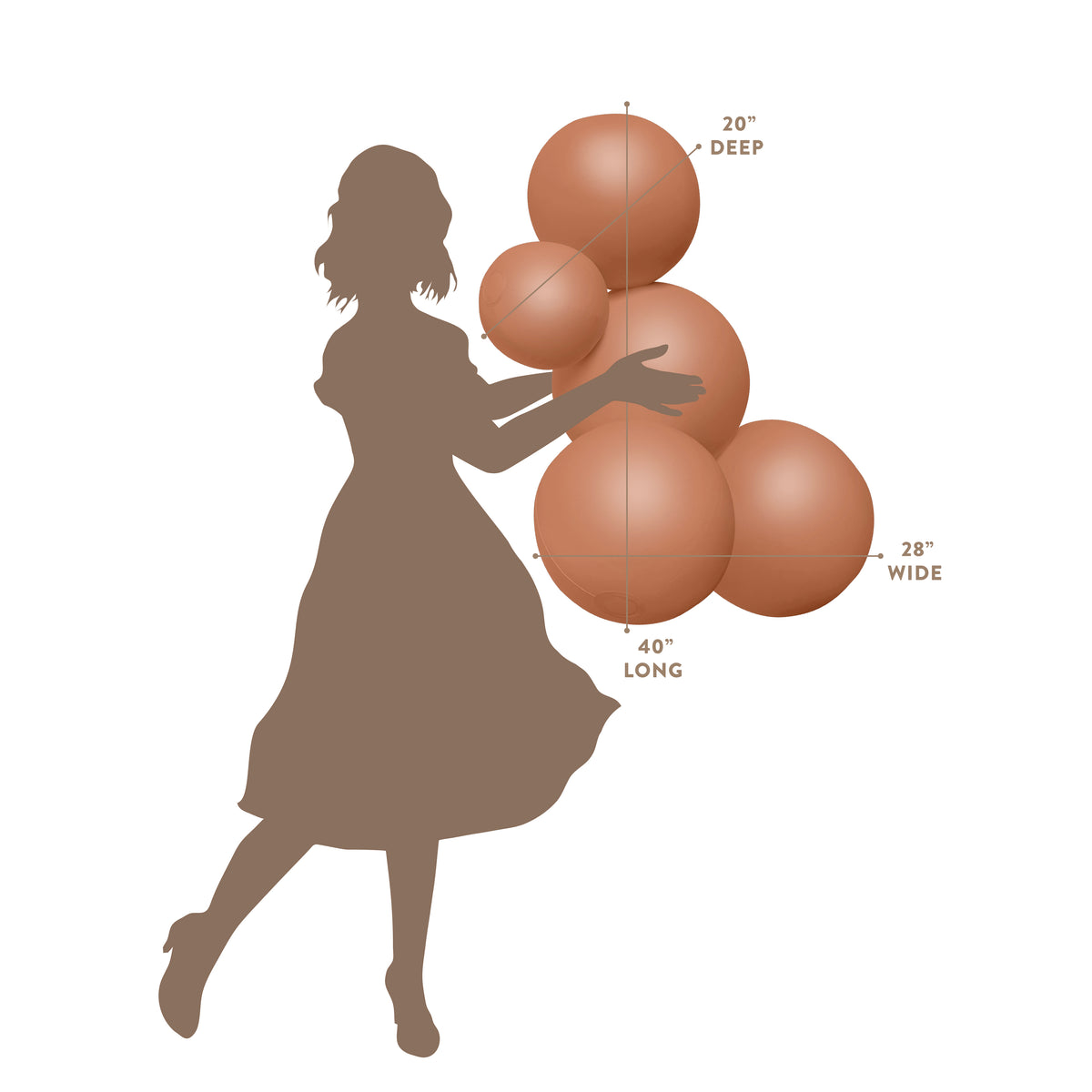 Balloon Garland: Terracotta Bundle• FINAL SALE