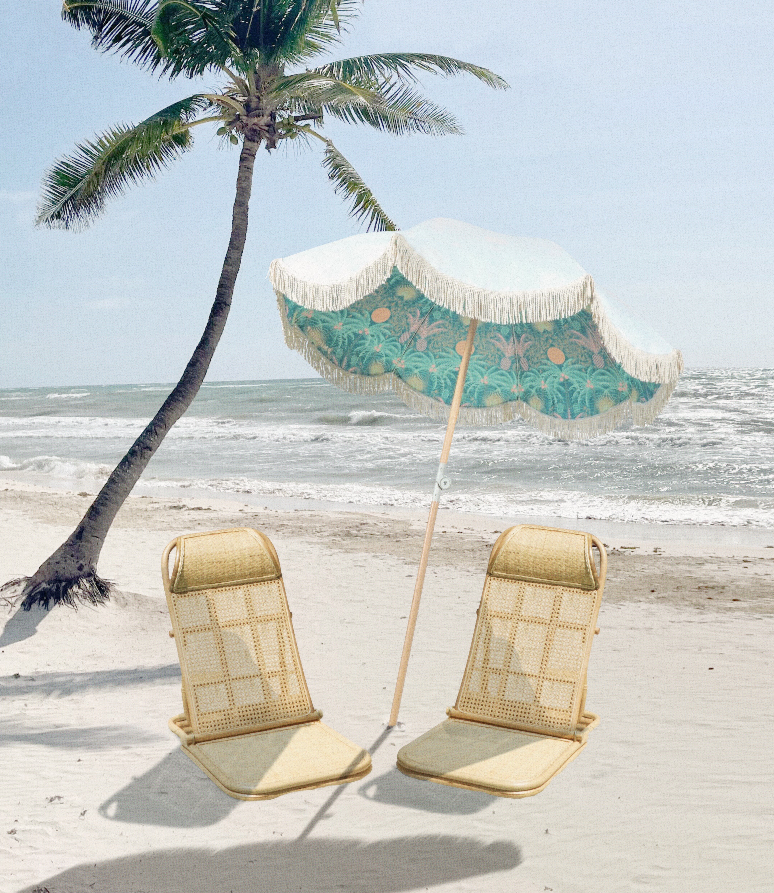 the RATTAN Beach Chair