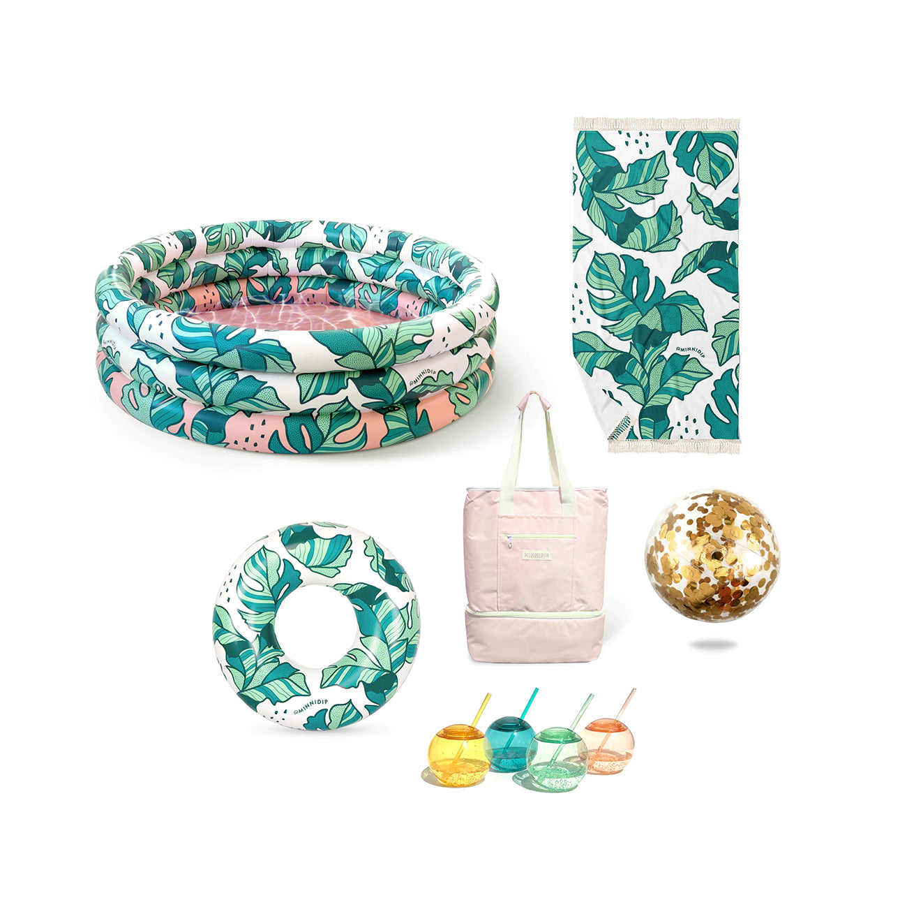 BUNDLE: the COOL(ER) POOL PARTY in TROPICAL PALMS