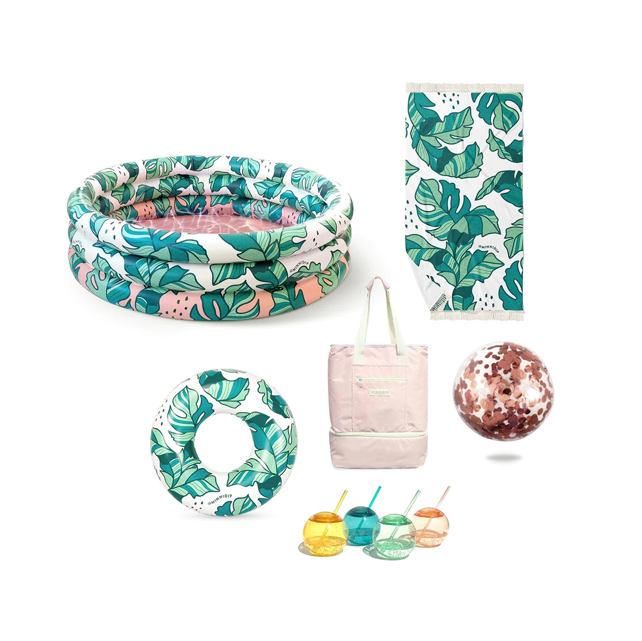 BUNDLE: the COOL(ER) POOL PARTY in TROPICAL PALMS